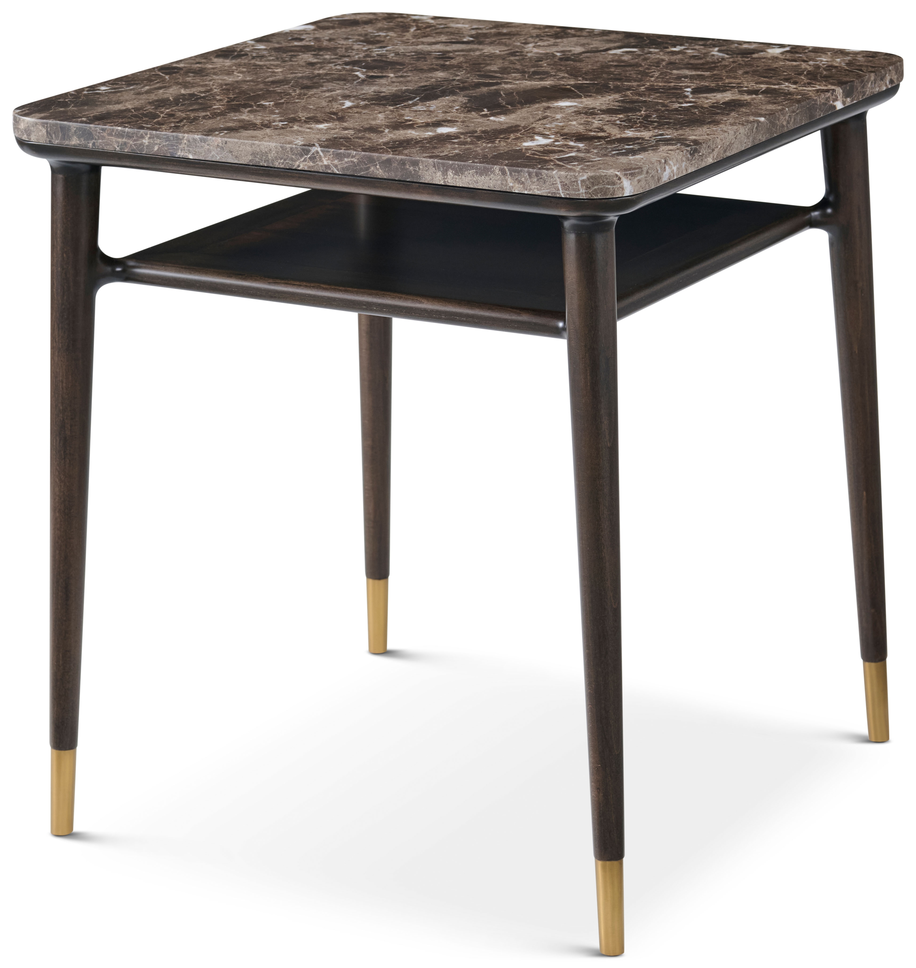 Ashburton Place Square Marble Top-Side Table