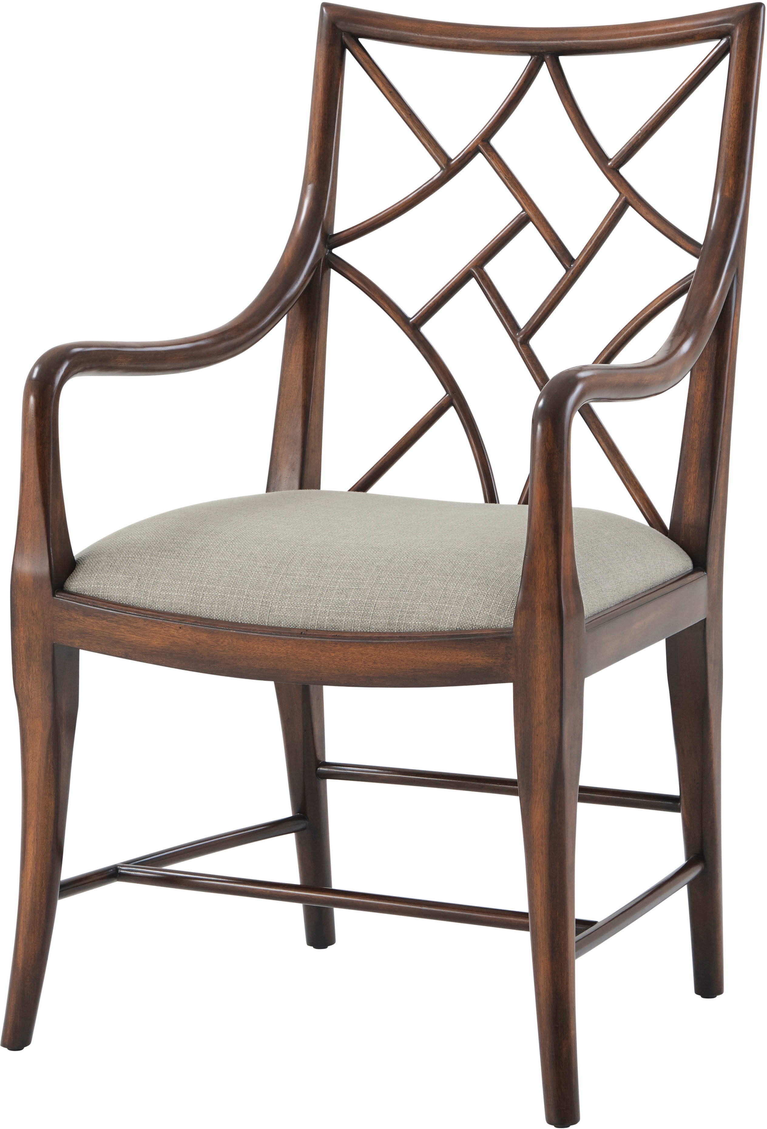 A Delicate Trellis Armchair