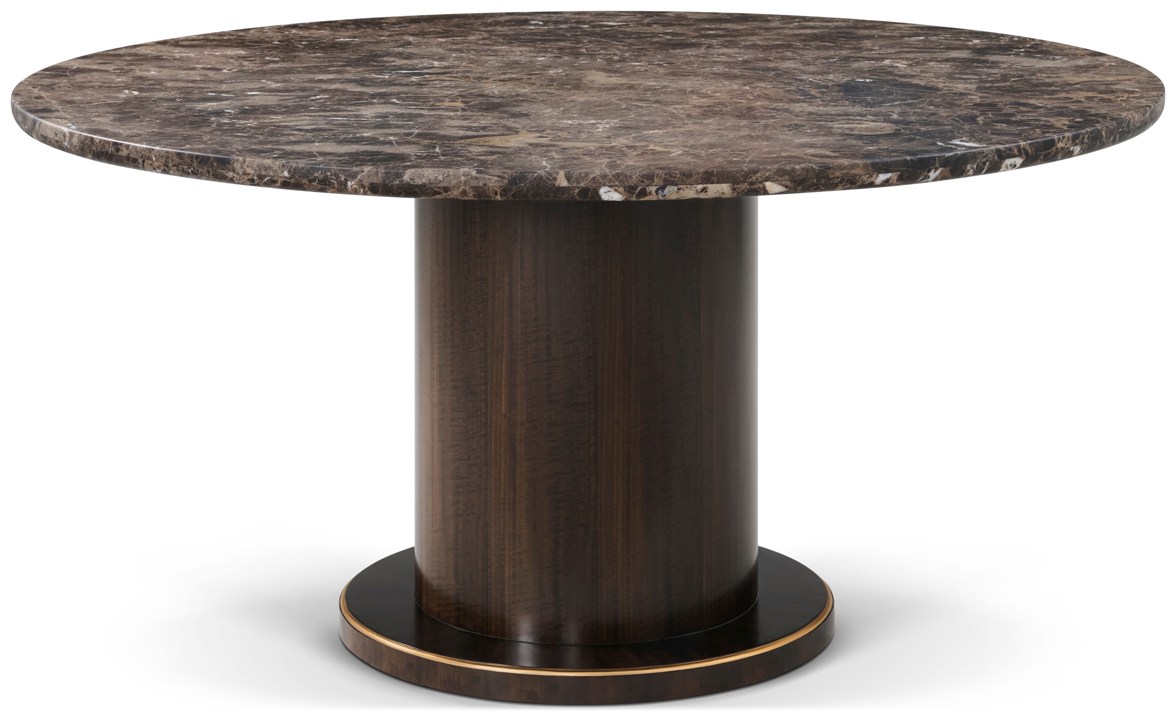 Belgravia 60" Rd. Marble-Top Dining Table