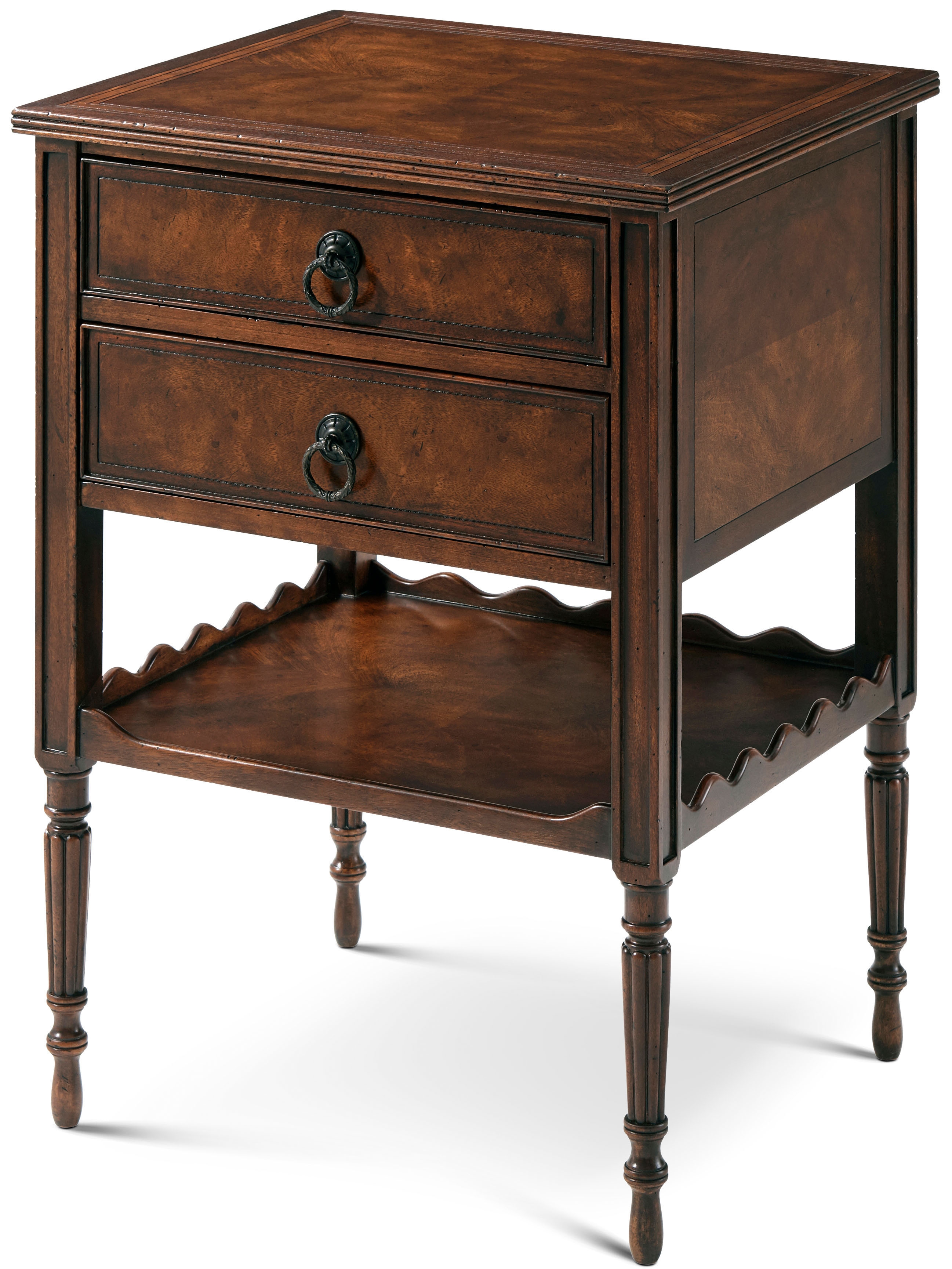 2-Drawer End Table