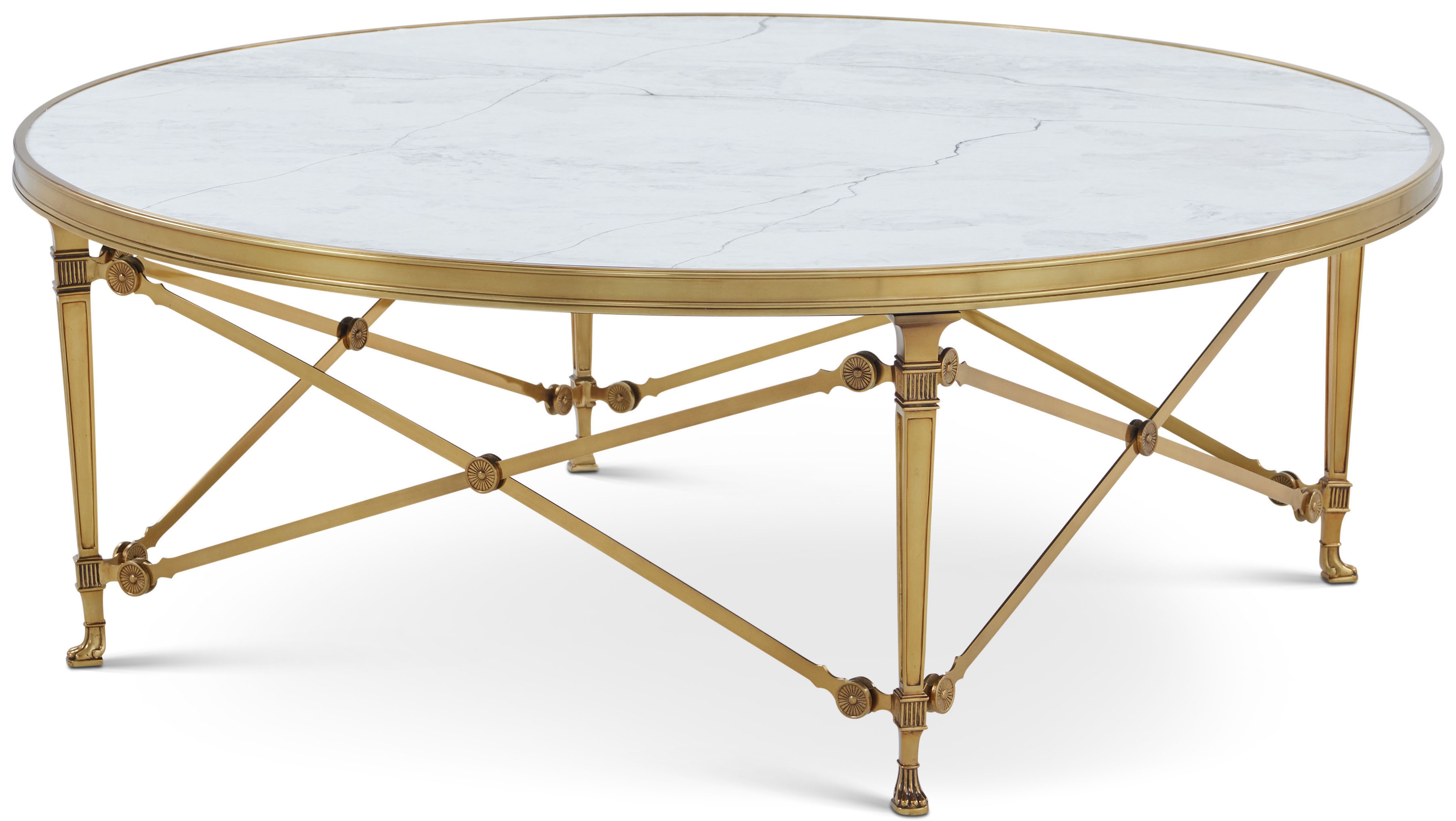 Brass Cocktail Table