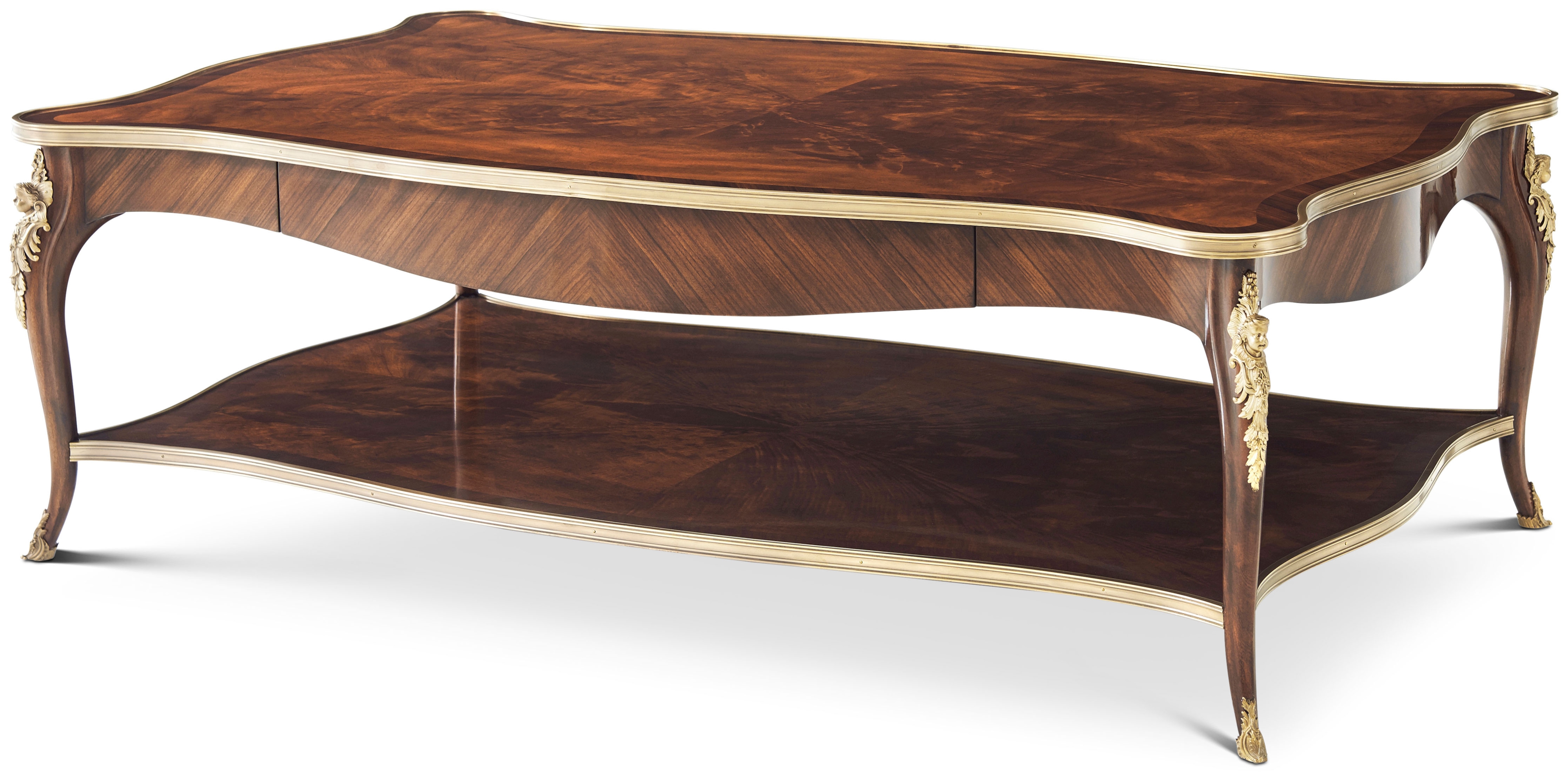 Caryatid Rectangular Cocktail Table