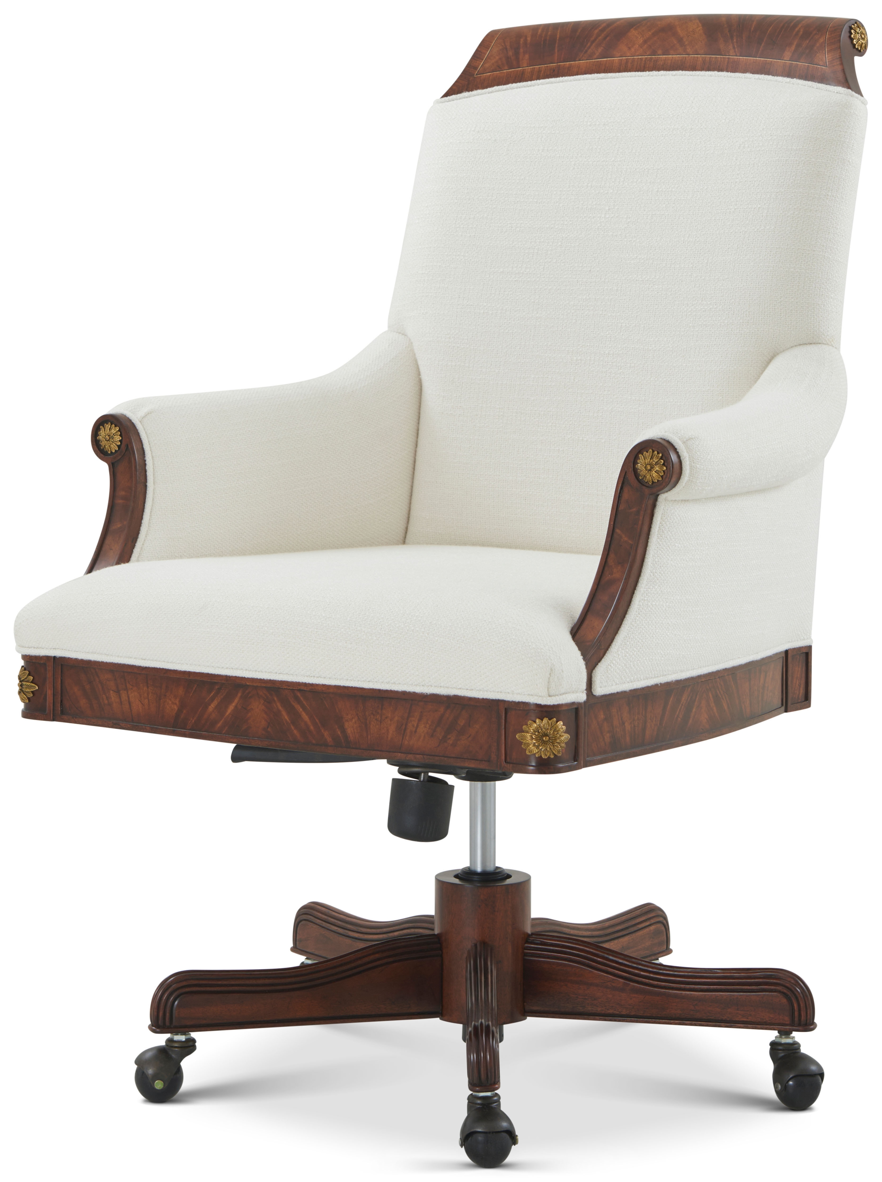 Georgiana Adjustable Upholstered Desk Chair