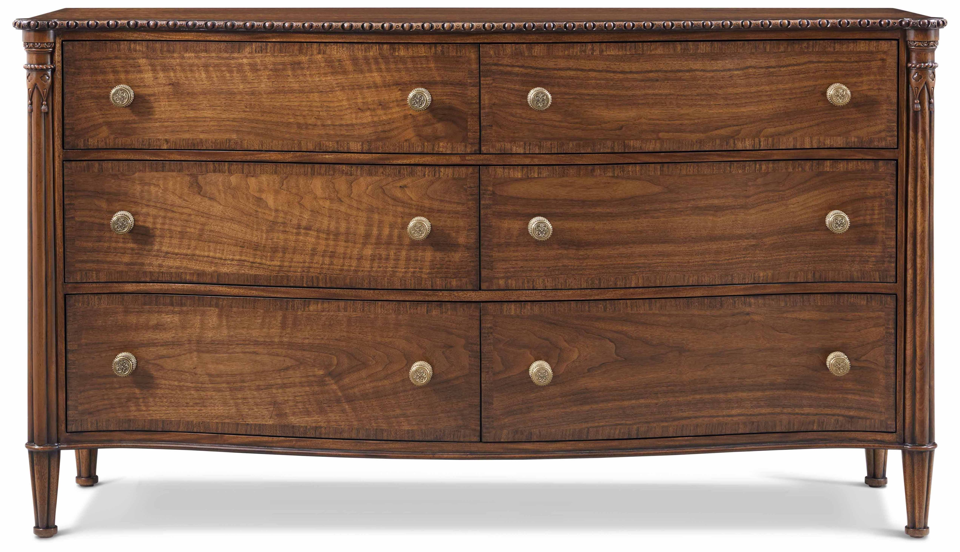 Cloverlea Ornate 6-Drawer Dresser