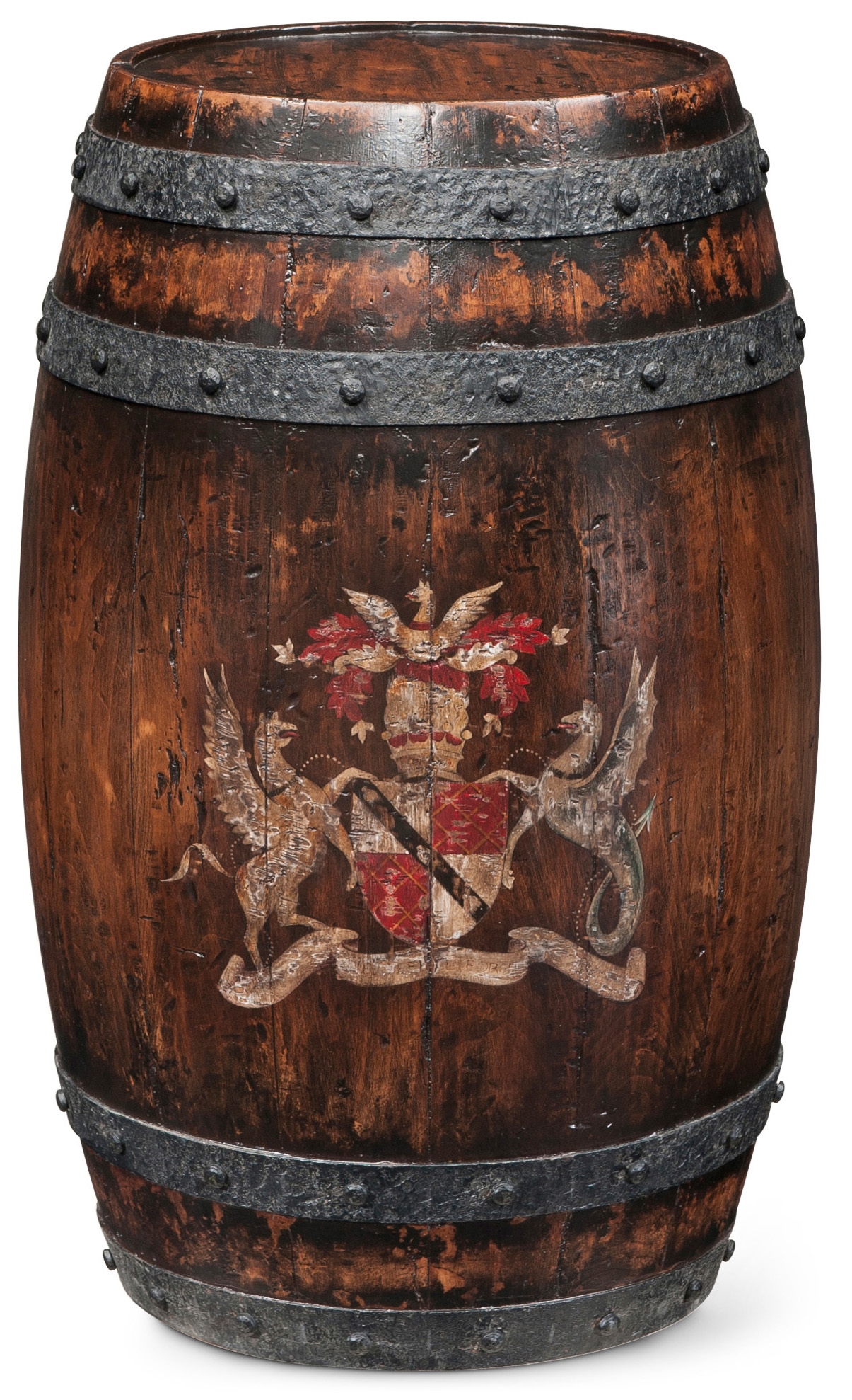 Talbot Barrel Accent Table
