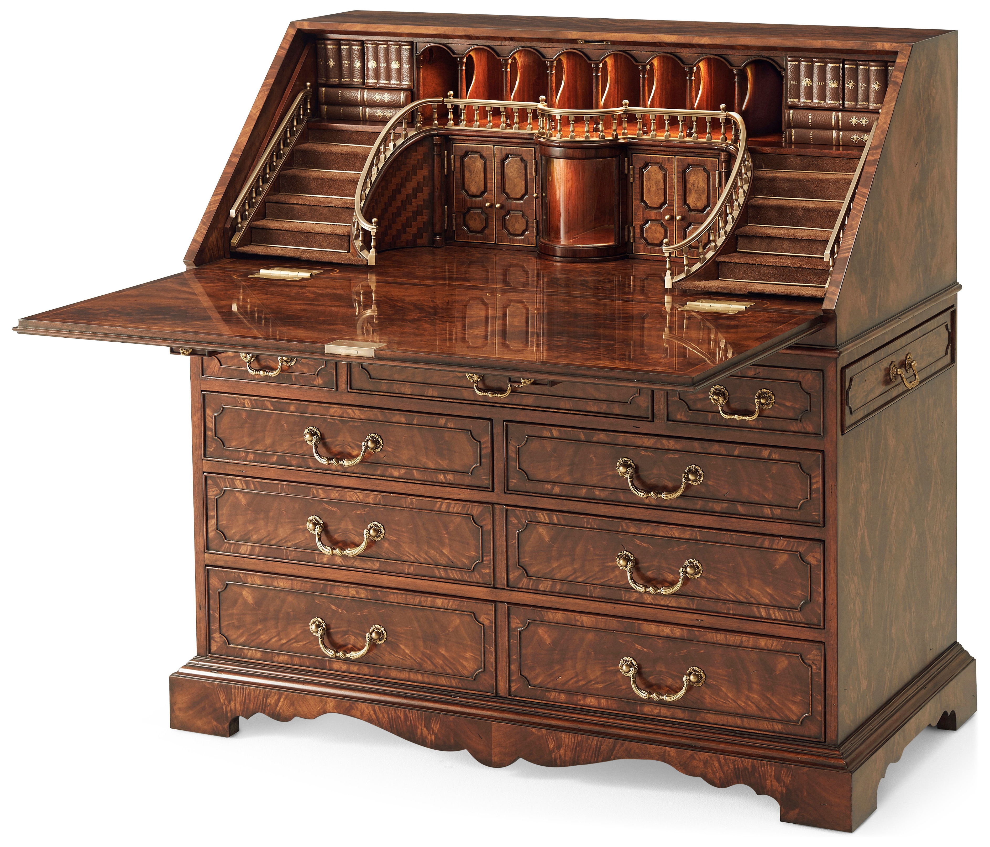 Grand Staircase Drop-Front Desk & Bureaux
