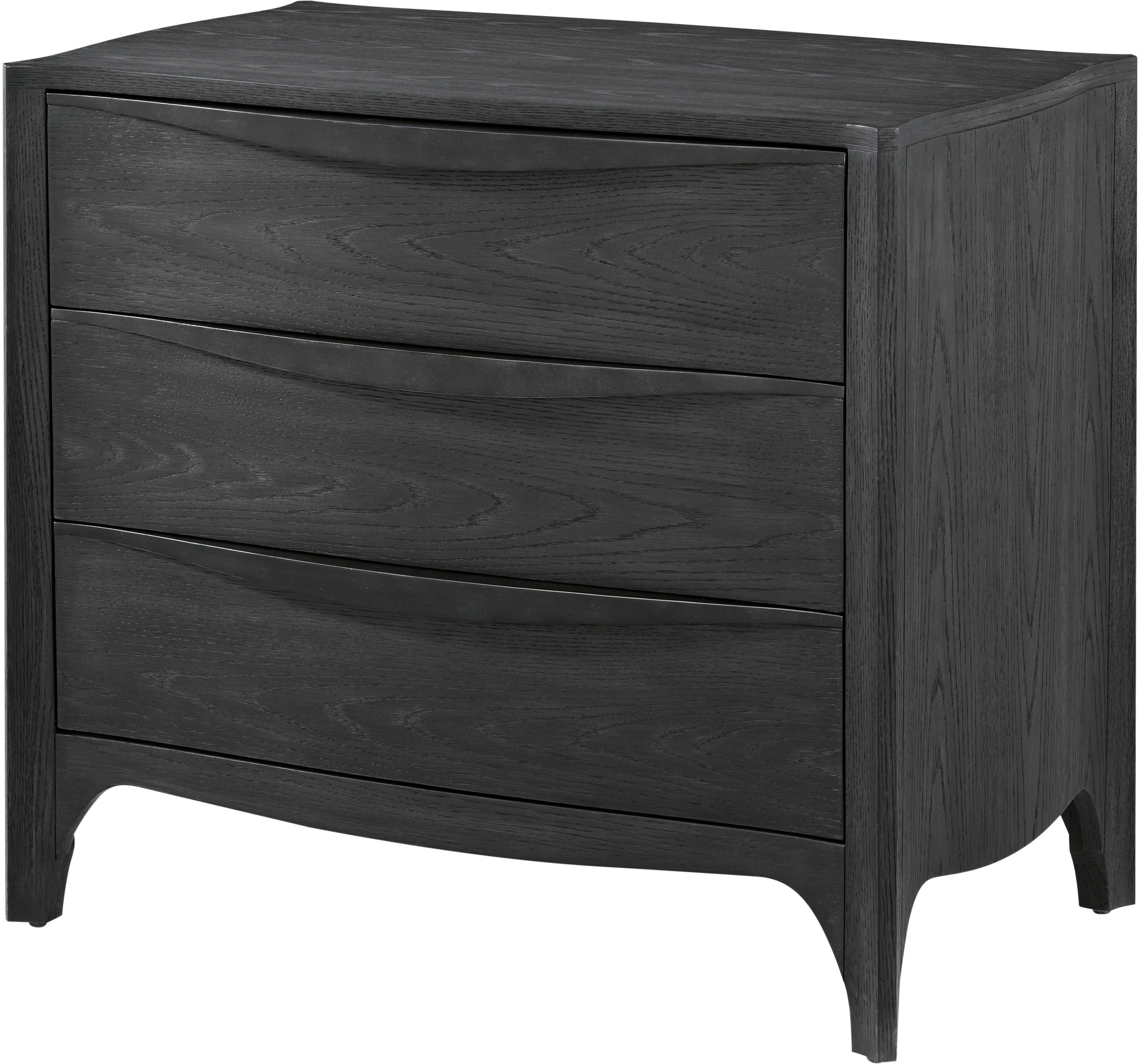 Rome 3-Drawer Nightstand