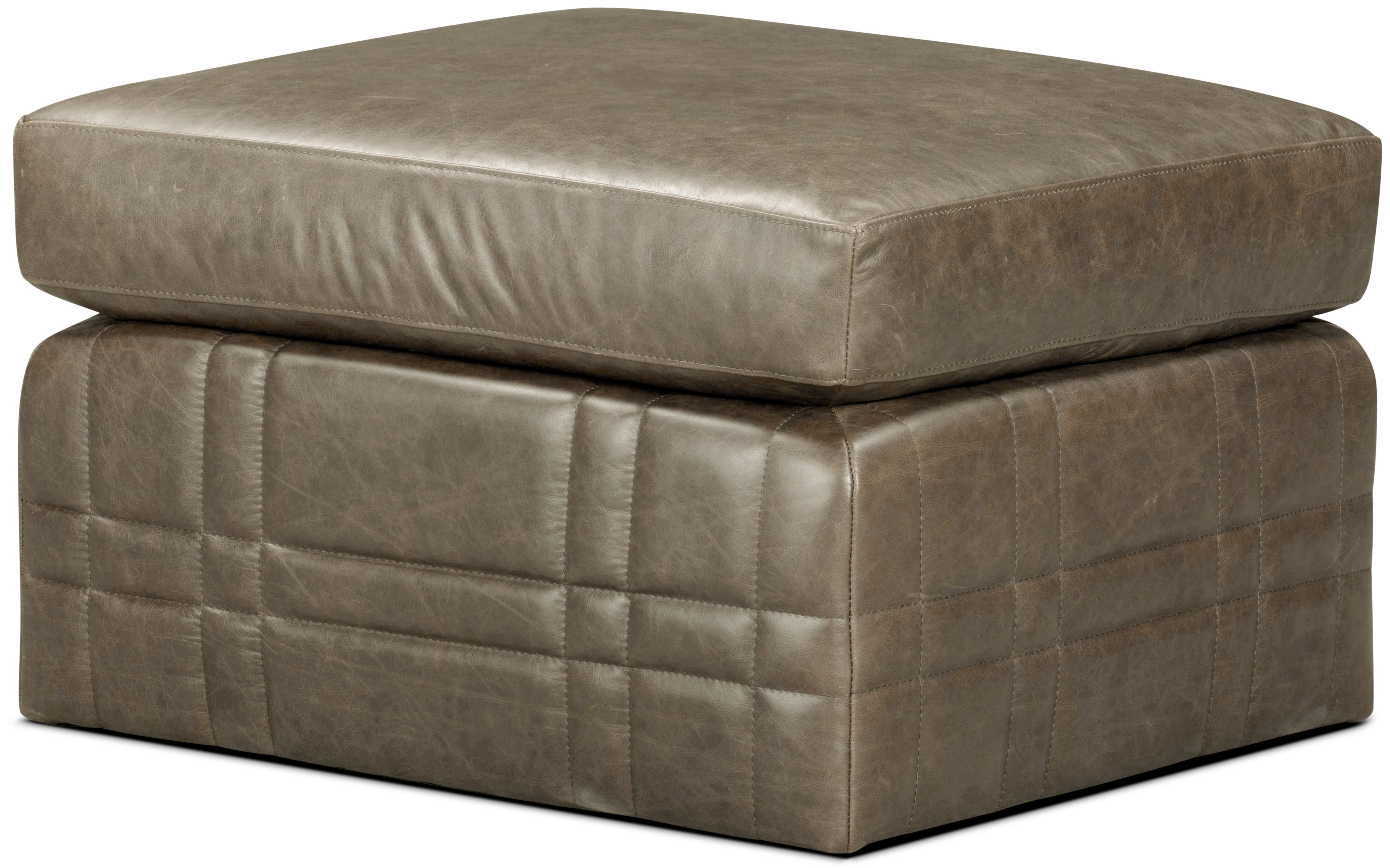 Delray Toffee Ottoman