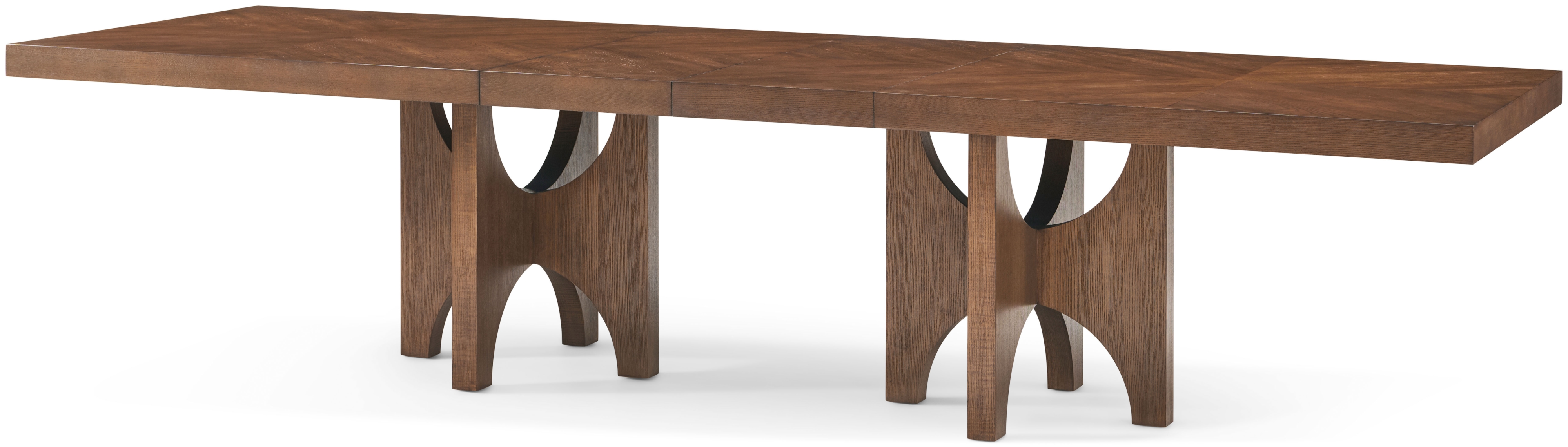 Rectangular Double Pedestal Table