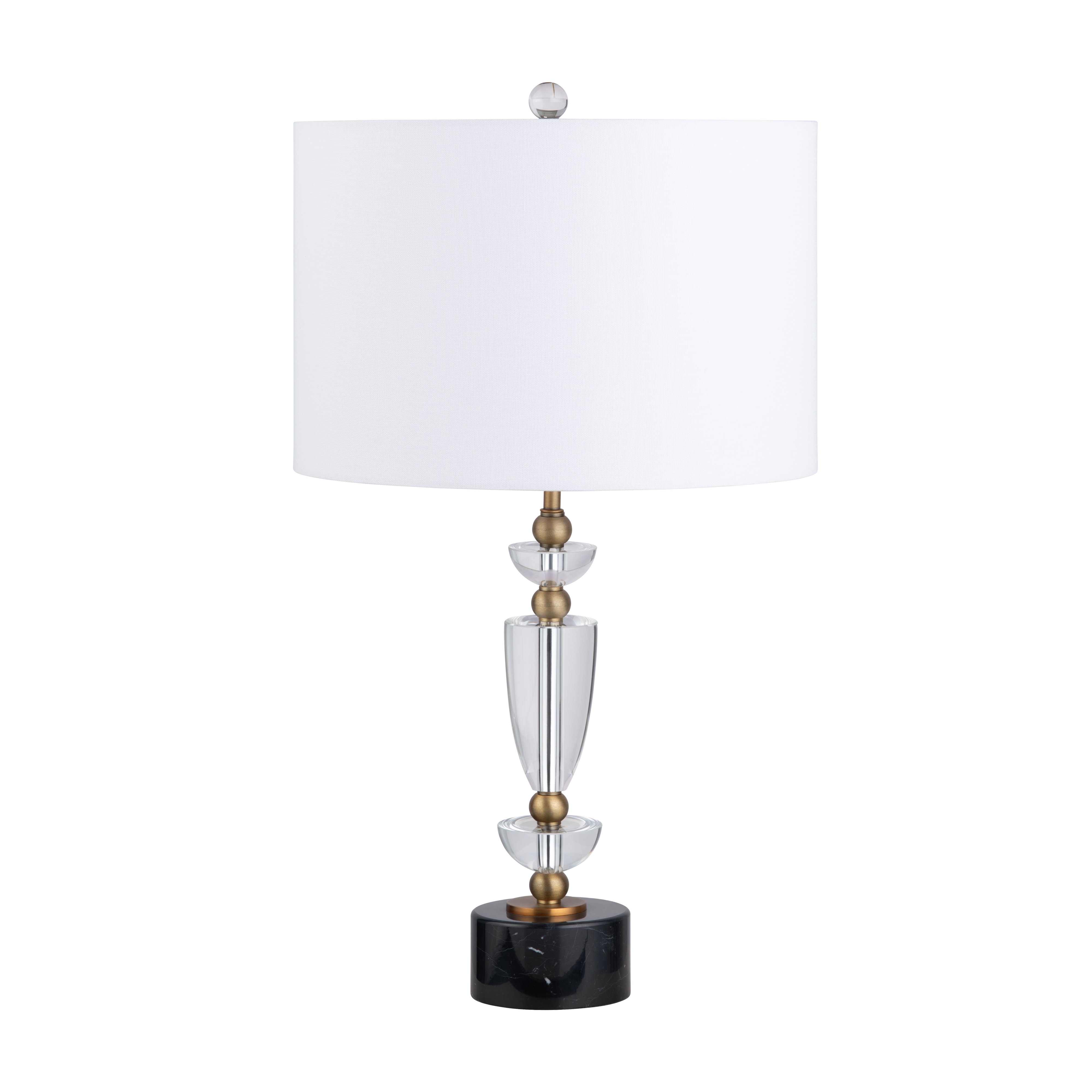 26.75" Crystal Table Lamp