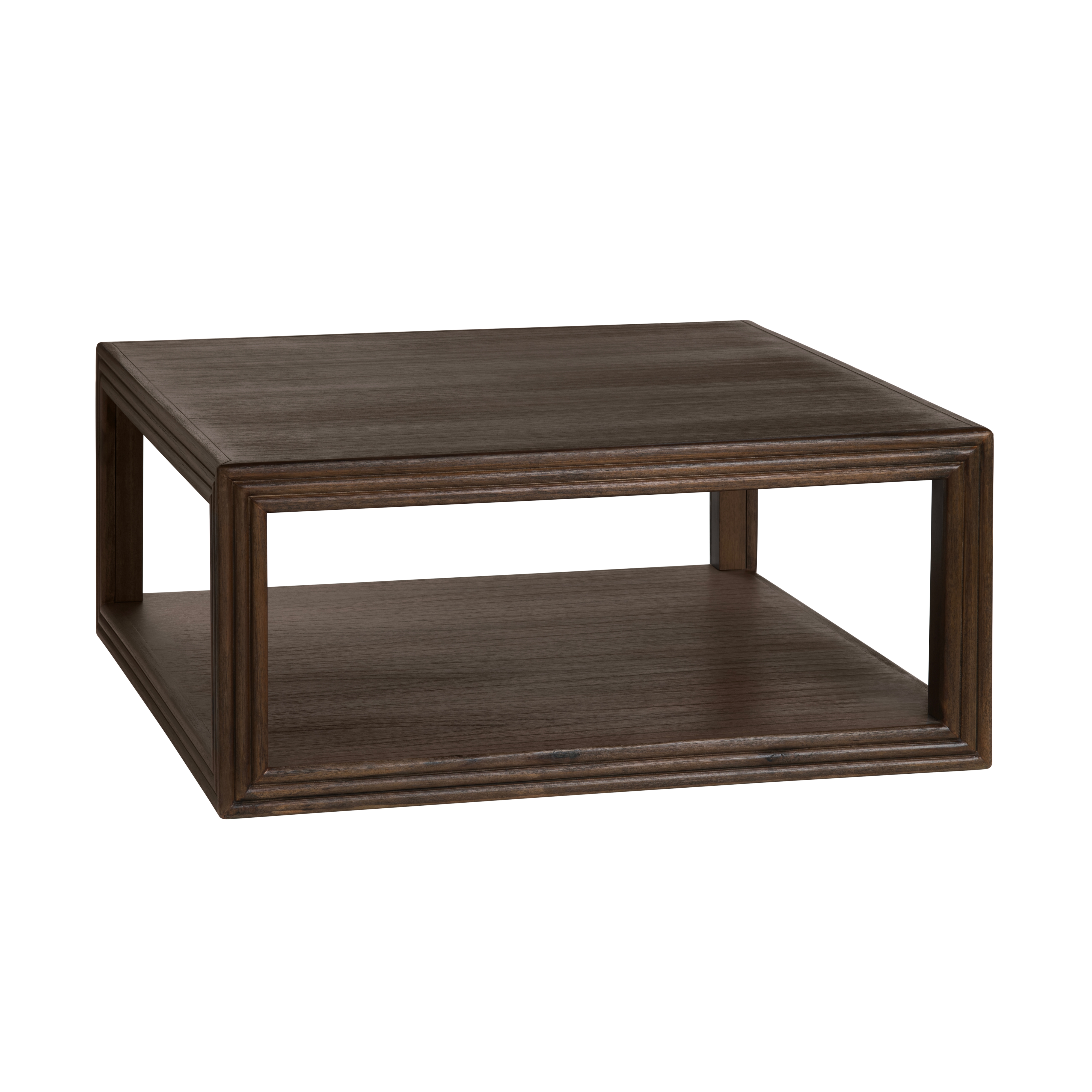 38" Sq. Solid Wood Coffee Table