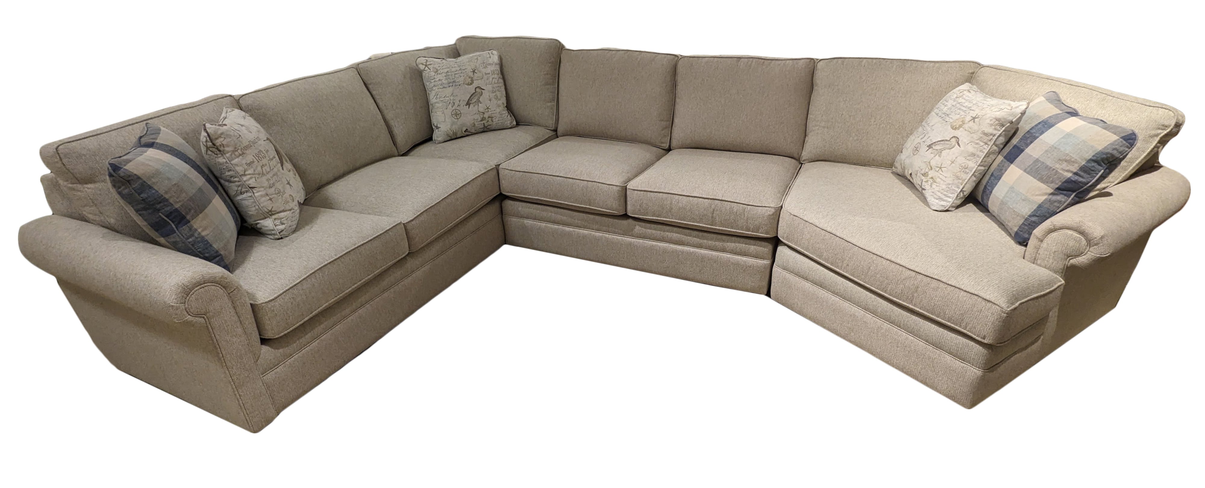 Craftmaster F9 Series 9910391 3 PC Sectional | Johnny