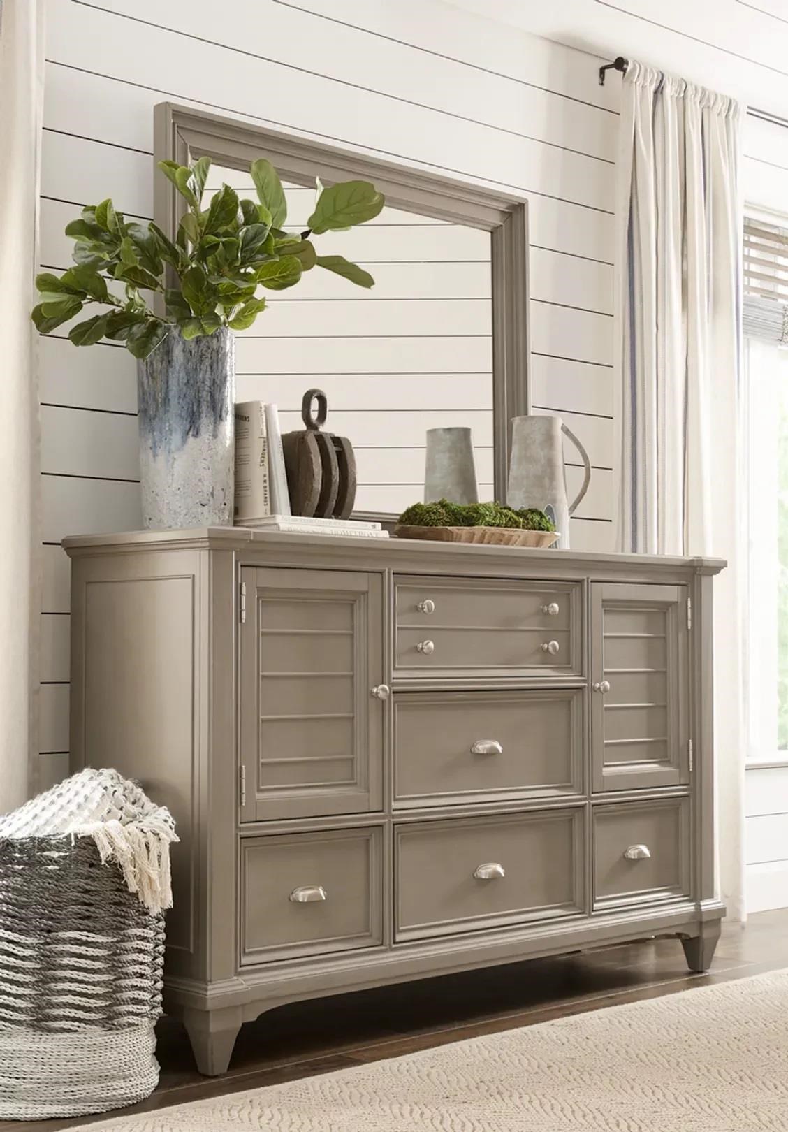 憲*地様 m*z様 憲*地様 タグ付き未使用 HILTON John Caven Folio 21 Hilton Head 9980662 Dresser and Mirror | Johnny Janosik