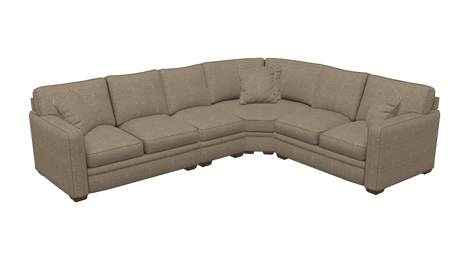 La-Z-Boy Meyer 9910546 4 Piece Sectional | Johnny Janosik
