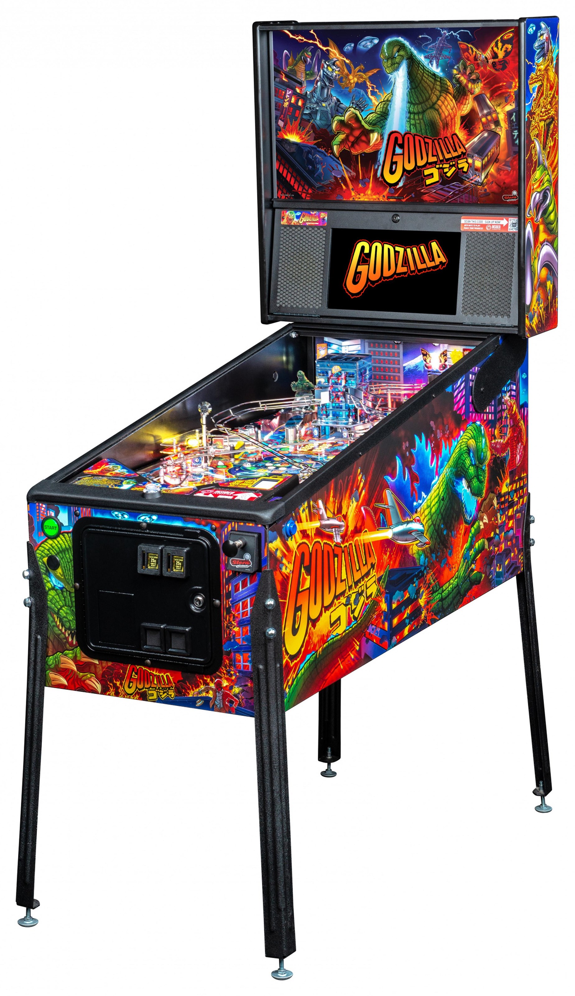 Stern Pinball Games 8530028 Godzilla Pro Pinball Machine