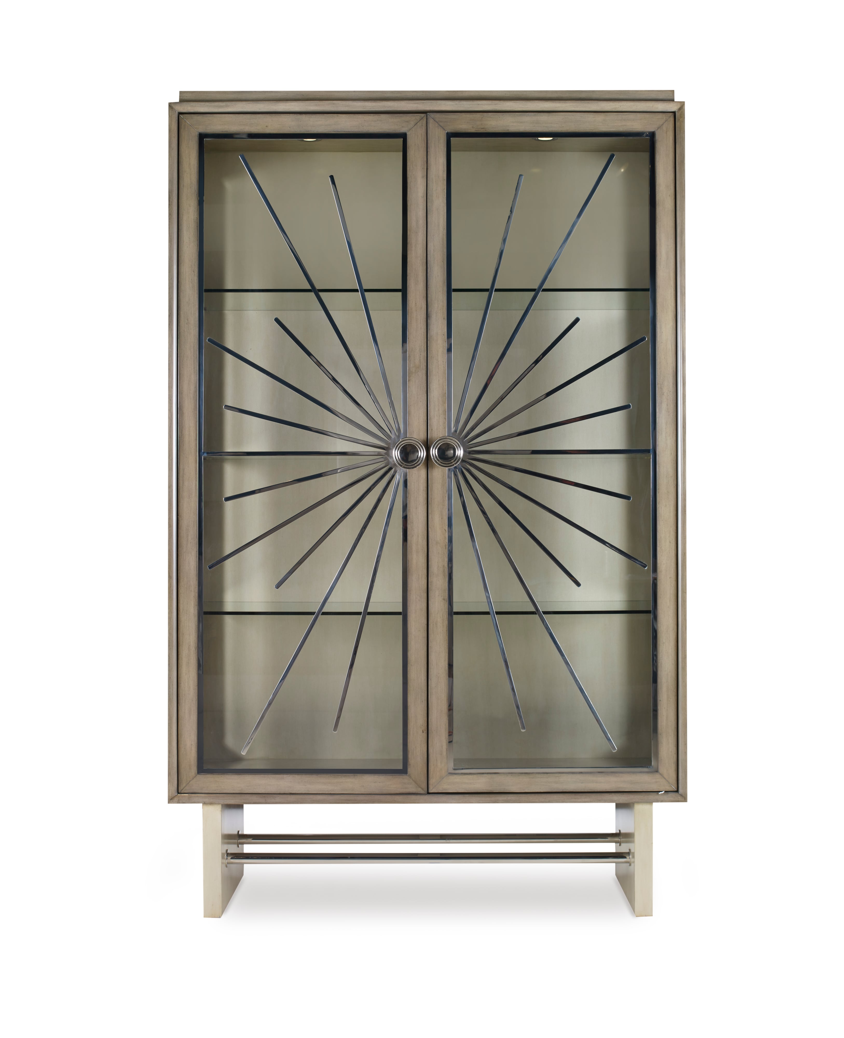 Sunburst Display Cabinet