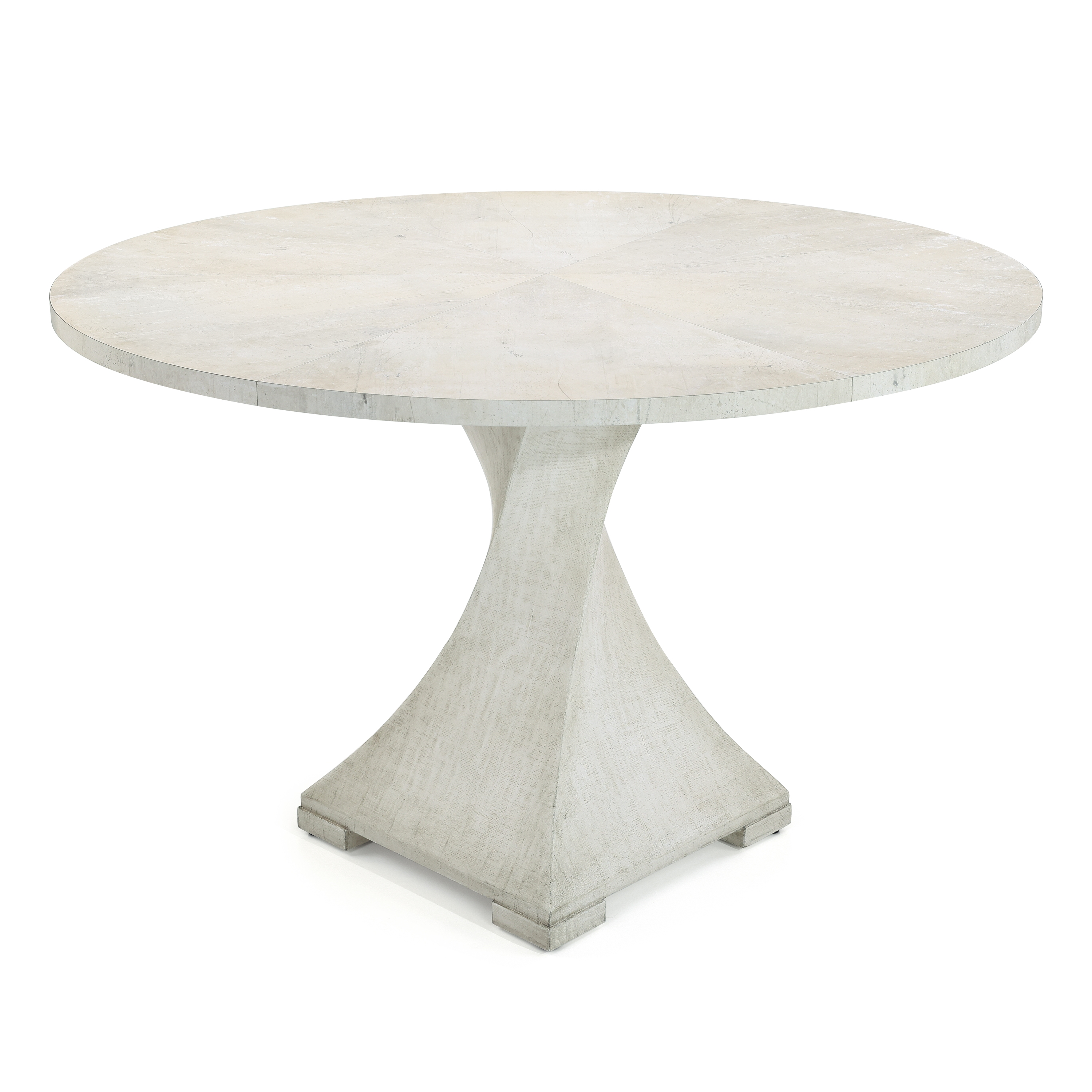 Modern 48" Round Pedestal Dining Table