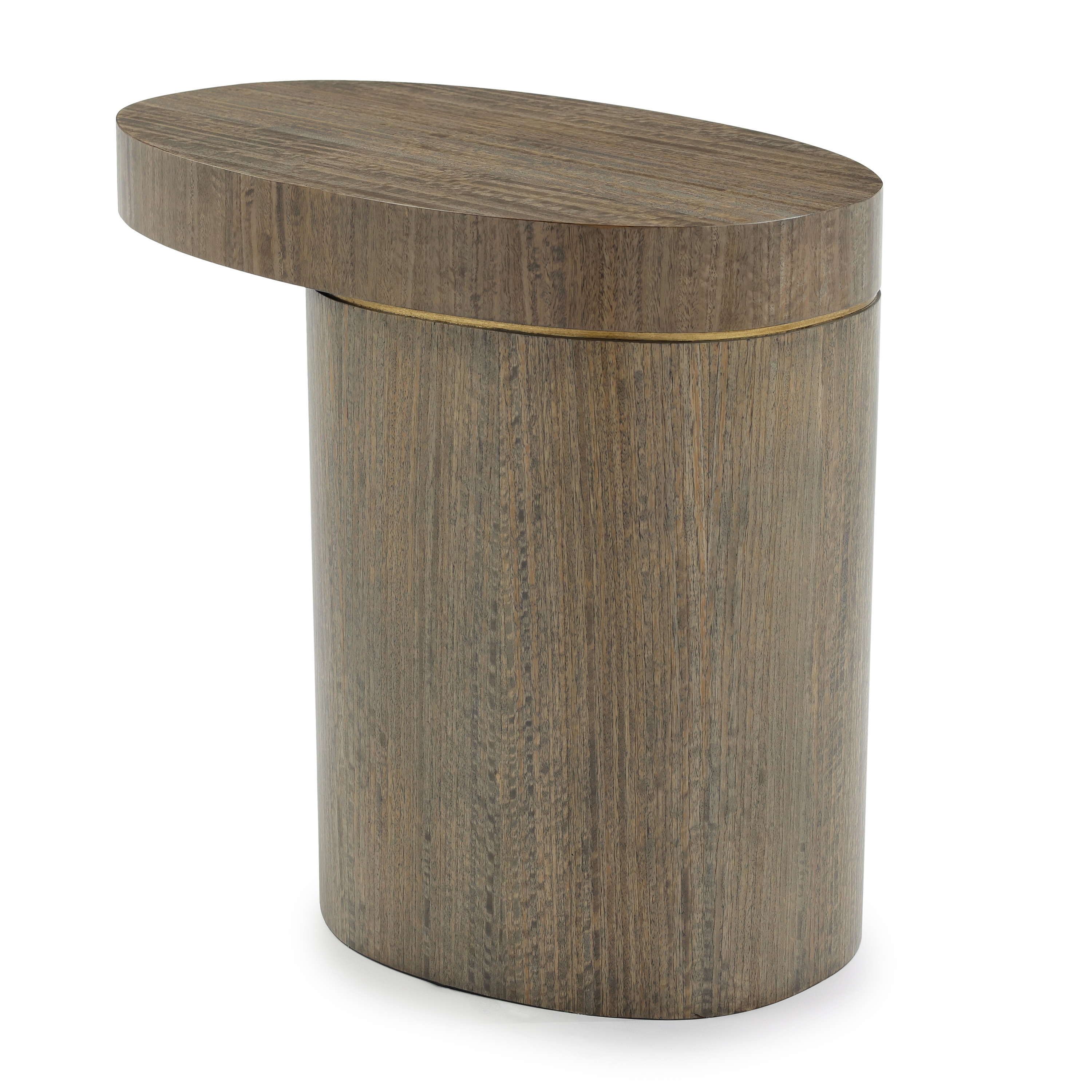 Modern Rustic Wooden Cantilever Side Table