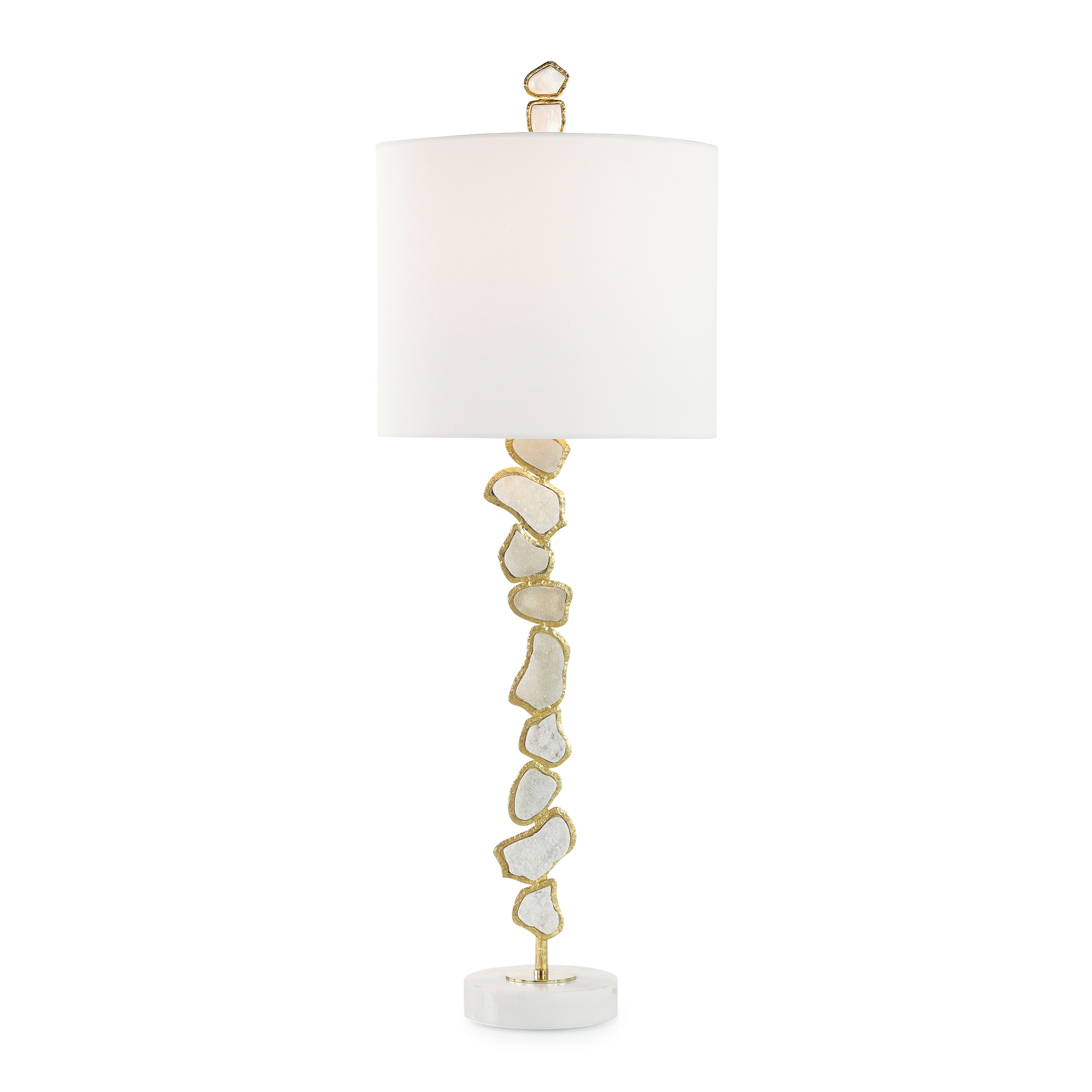 Marble Fragments Buffet Lamp