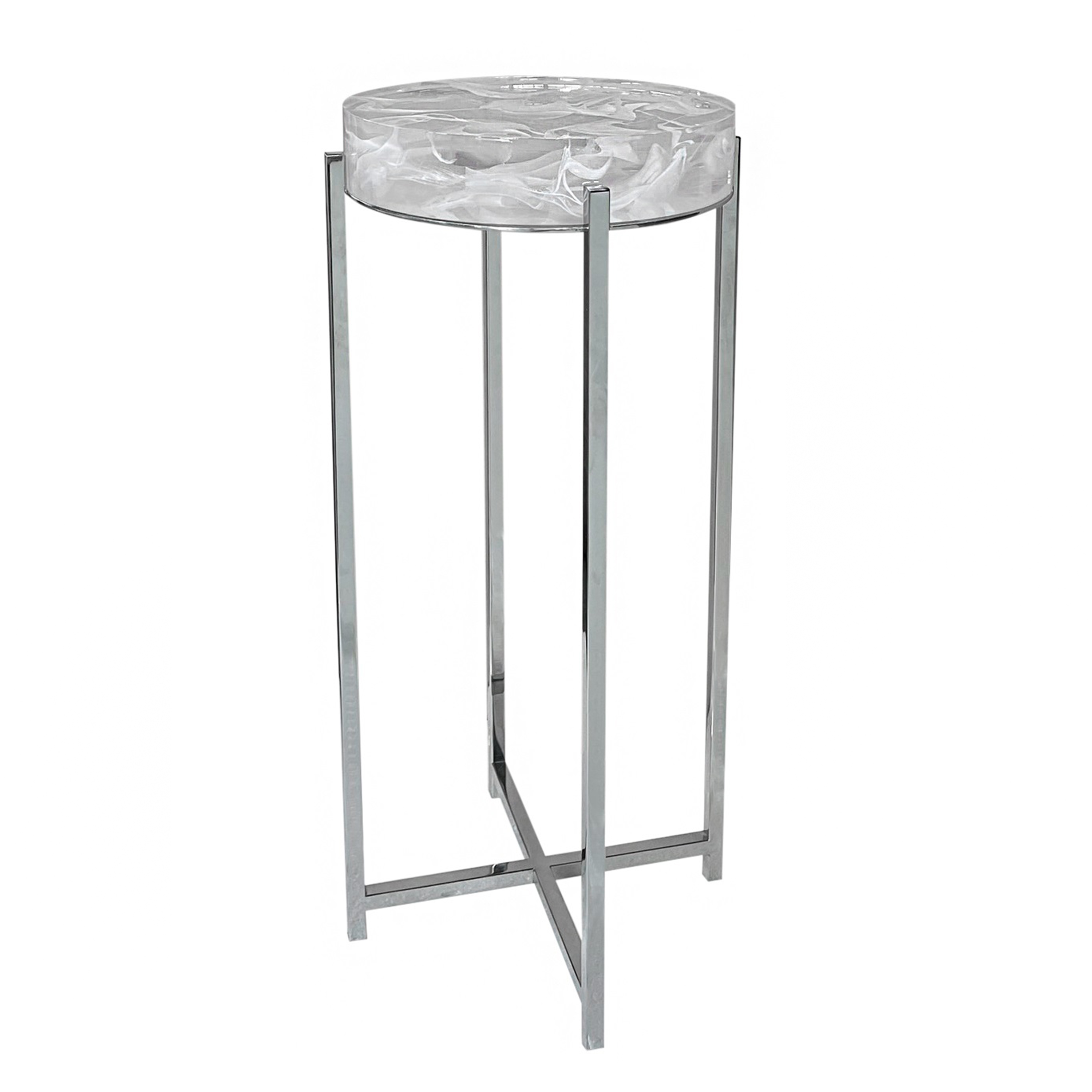 X-Trestle Stainless Steel Drink Table