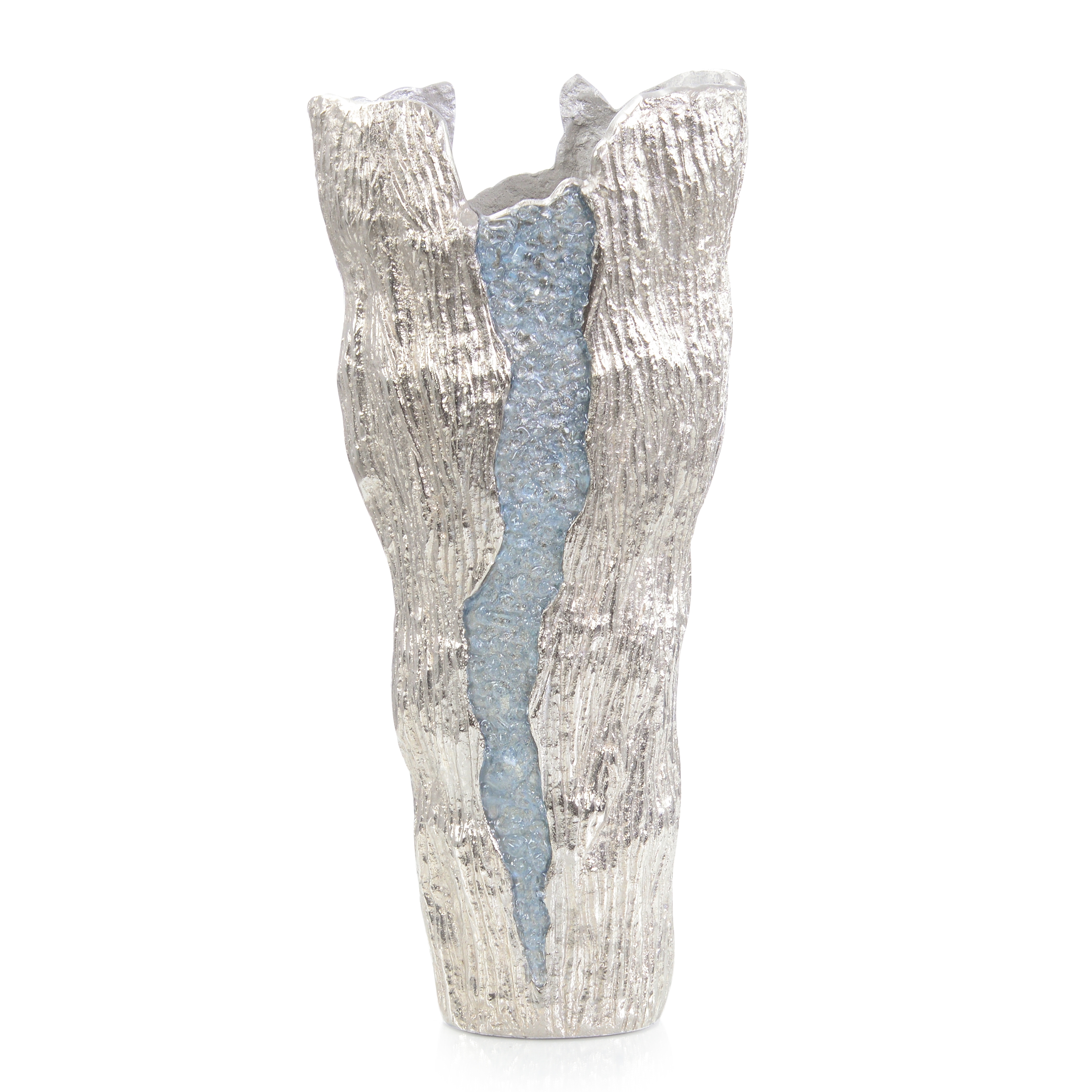 Cascade Vase, Large Nickel