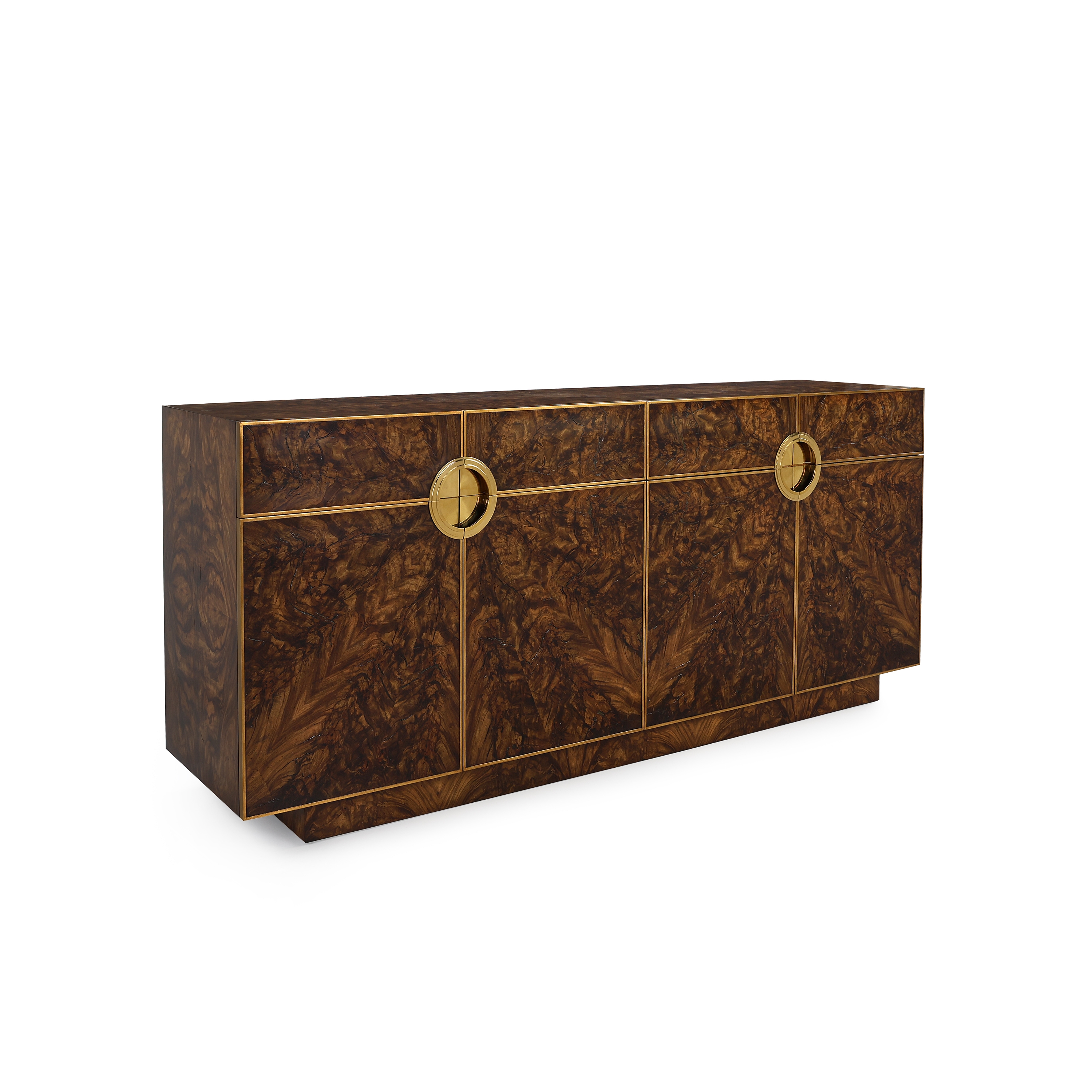 4-Door Credenza w/Adjustable Shelves
