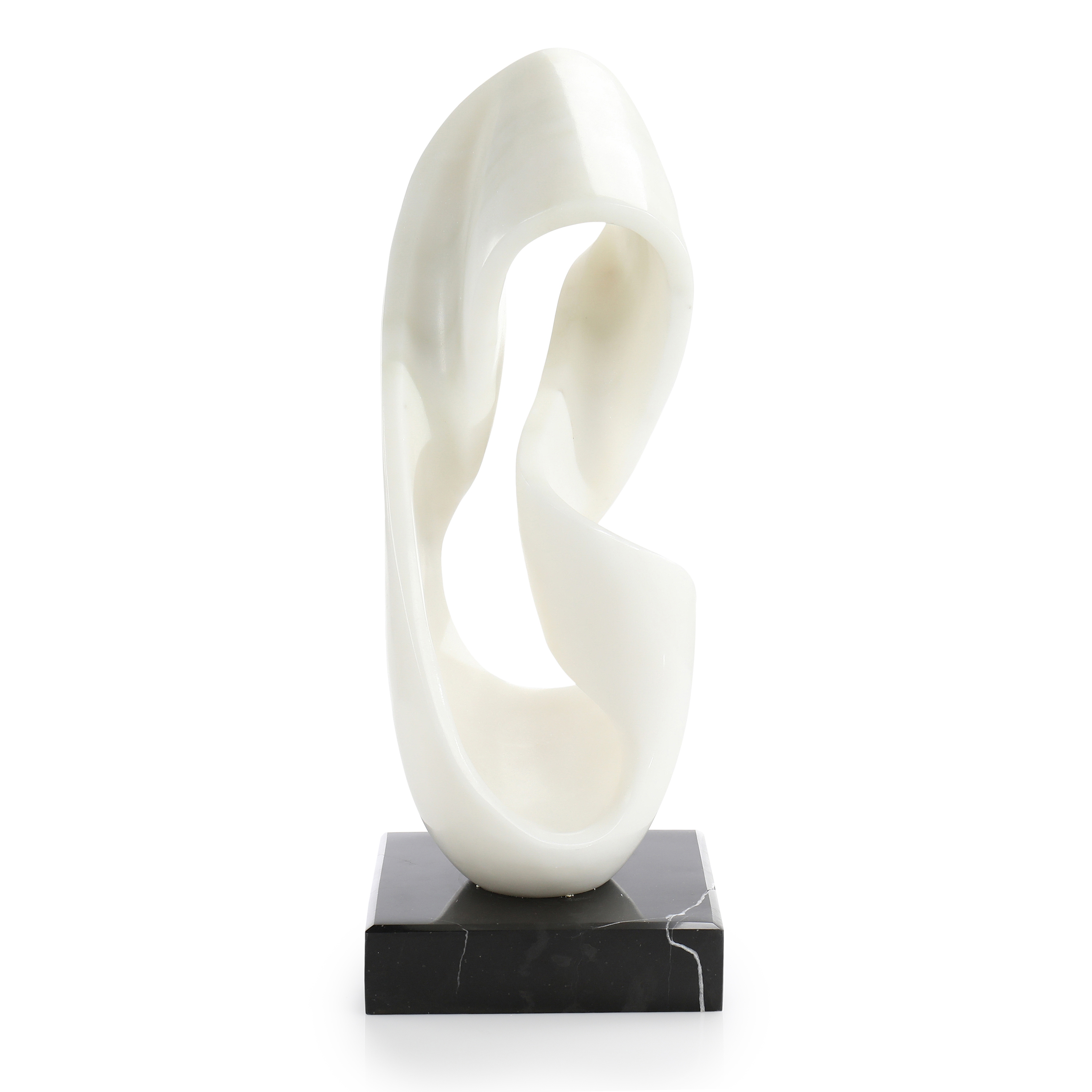 Moebius Strip Sculpture on Marble