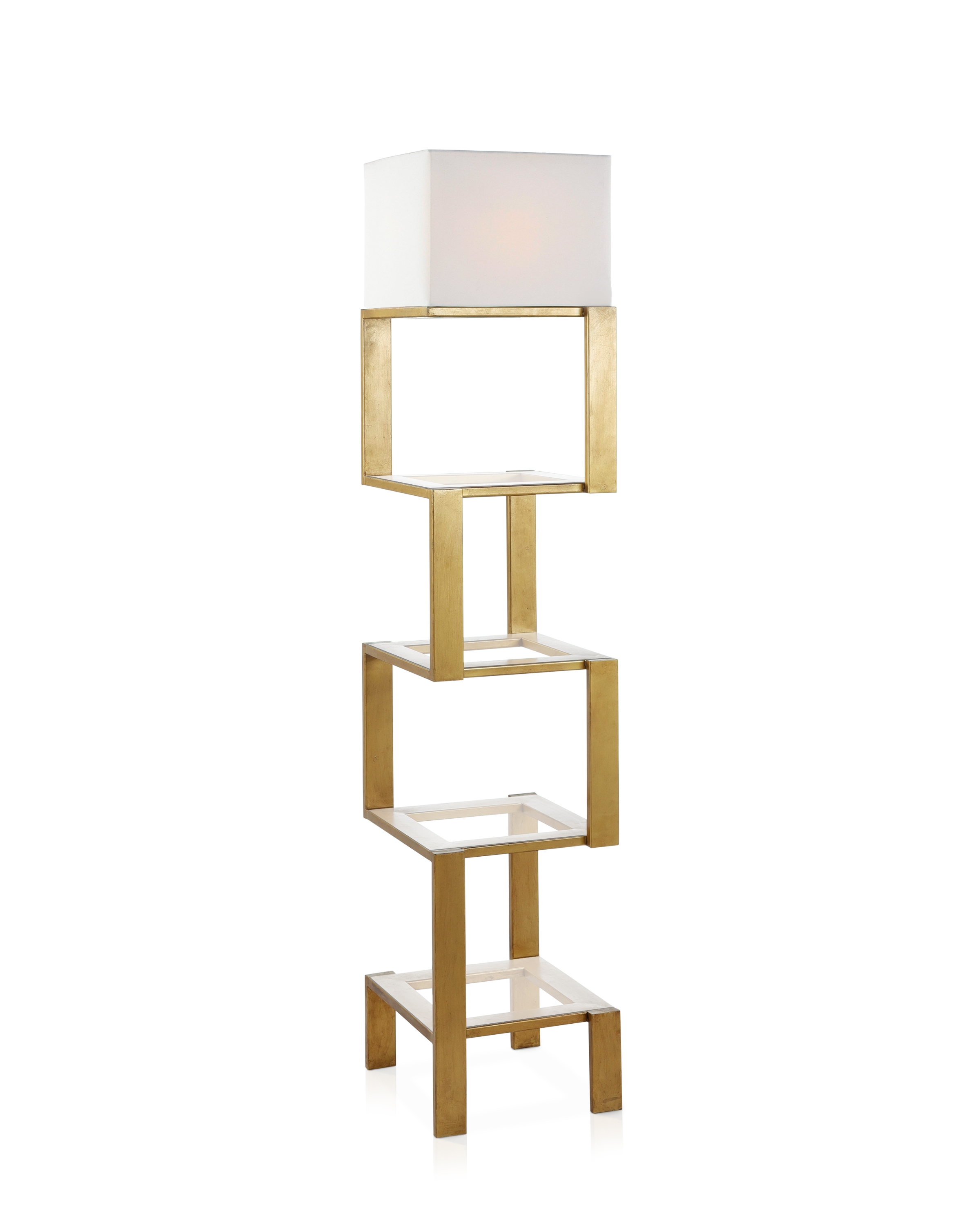Foundation Etagere Lamp w/Dimmable Lighting