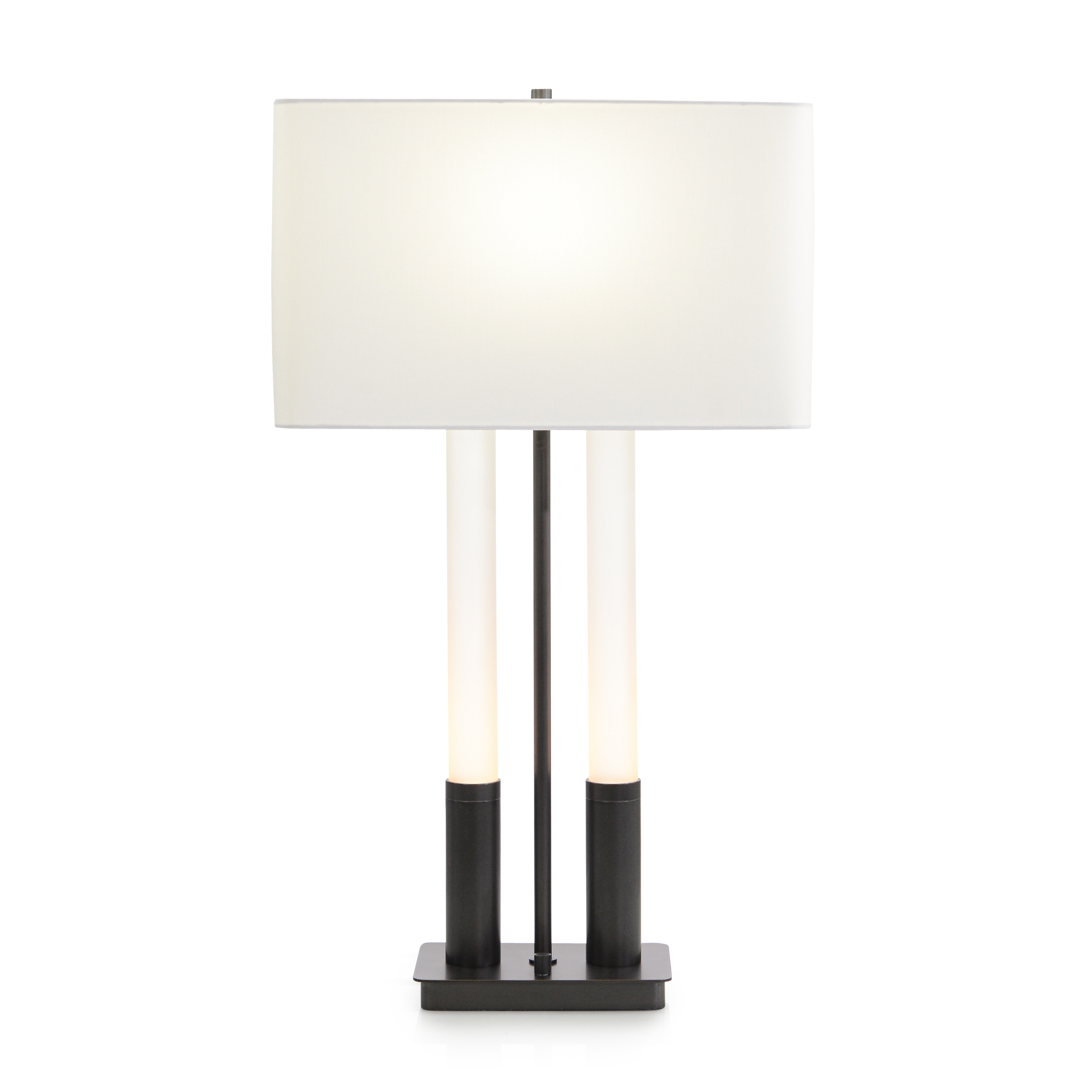 Gemini Table Lamp, Bronze