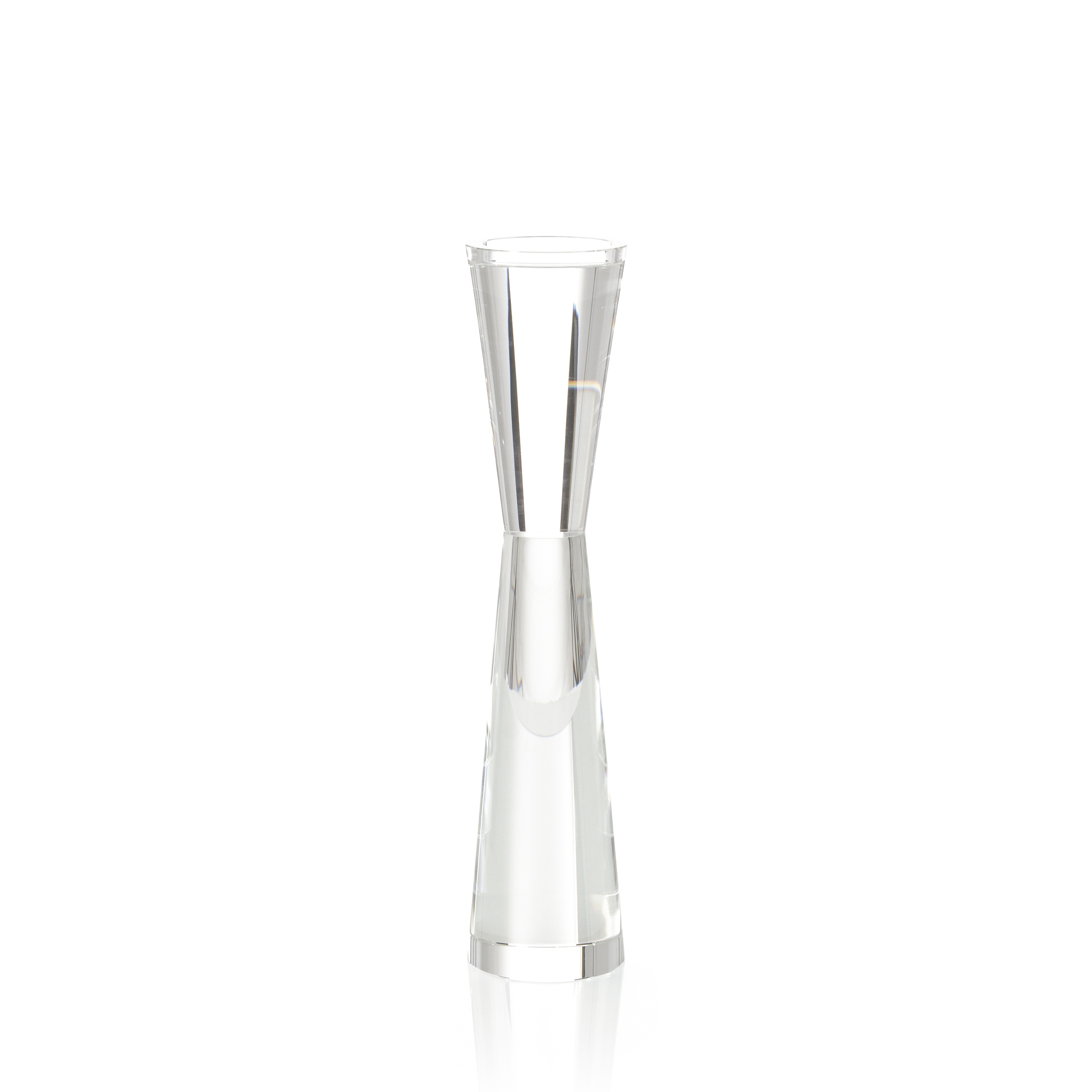 Crystal Hourglass Candleholder II