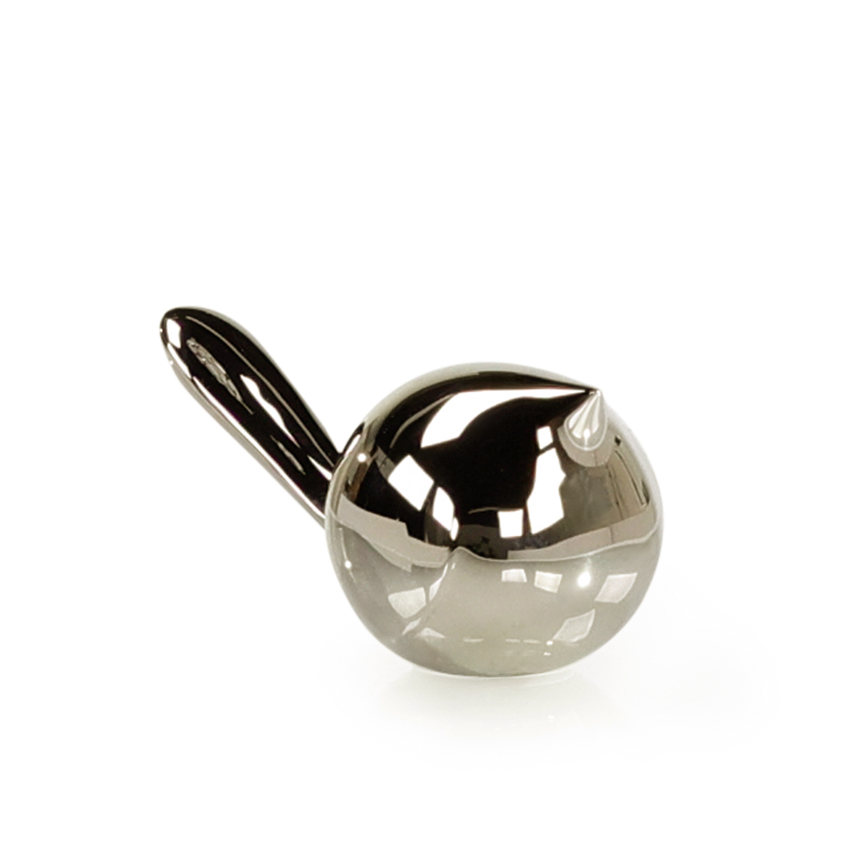 Chickadee Sculpture, Nickel