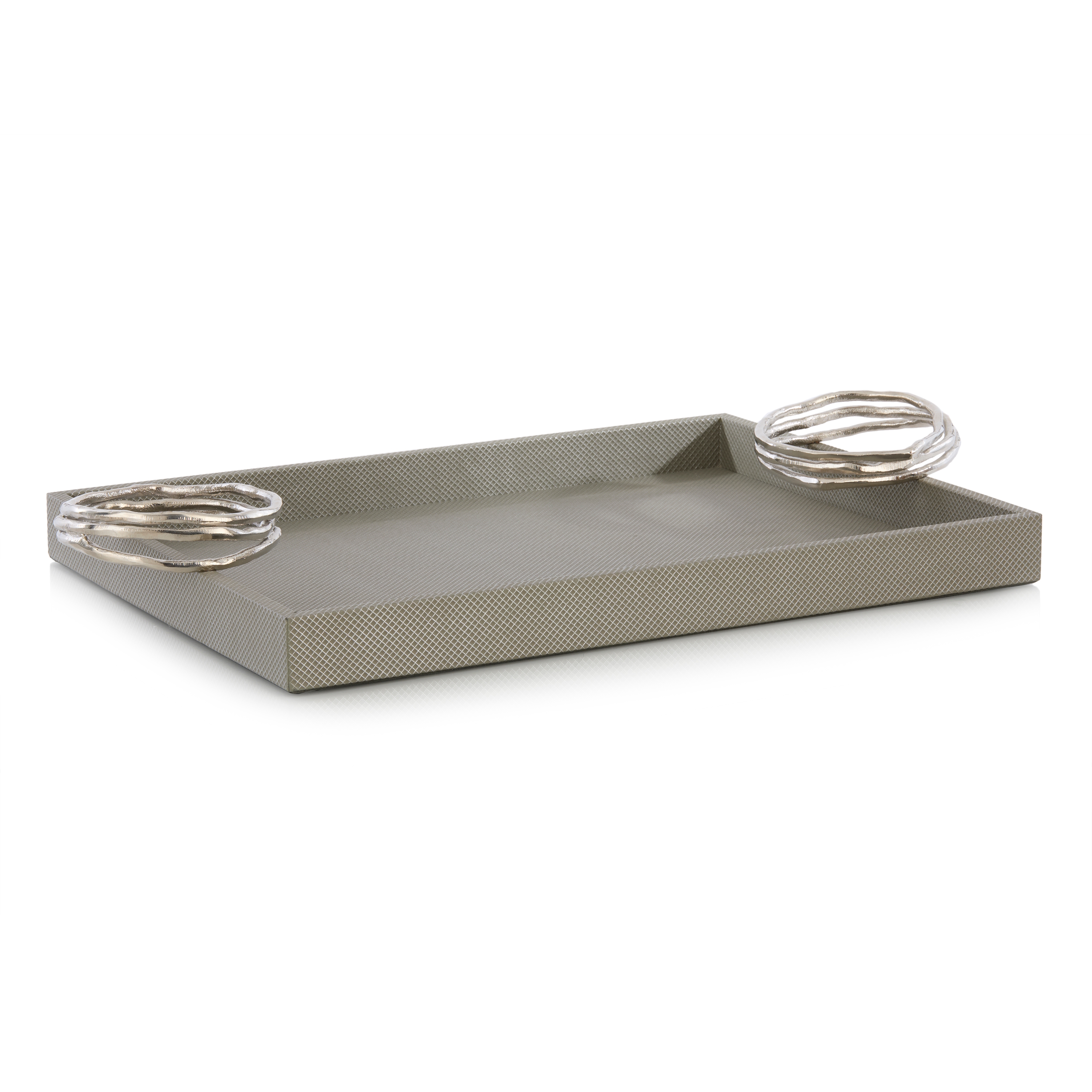 Silver Coil Tray