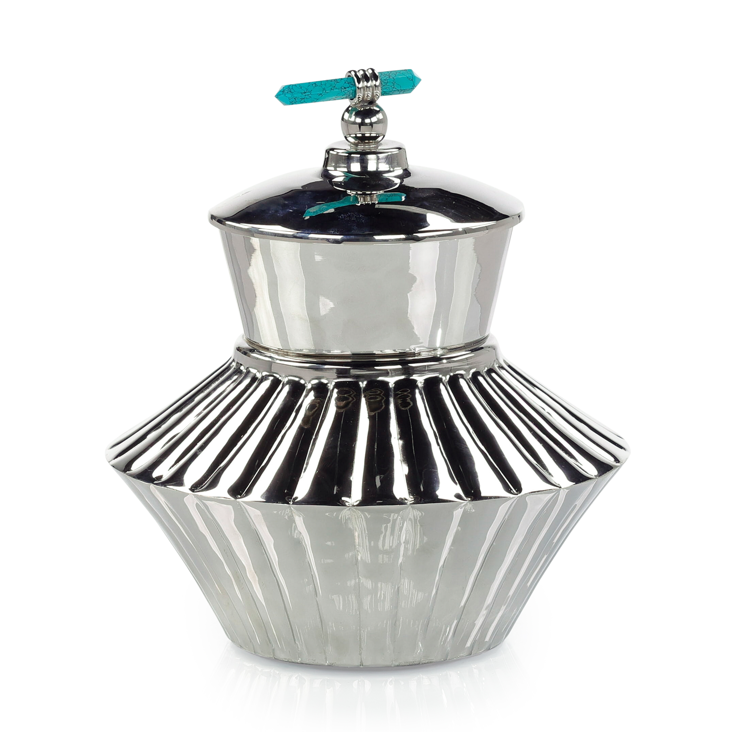 Turquoise Vessel, Large