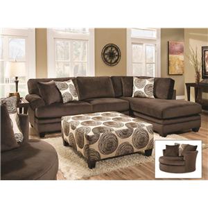 Albany 8642 Transitional Sectional Sofa With Chaise A1 Furniture Albany 8642 Transitional Sectional Sofa With Chaise