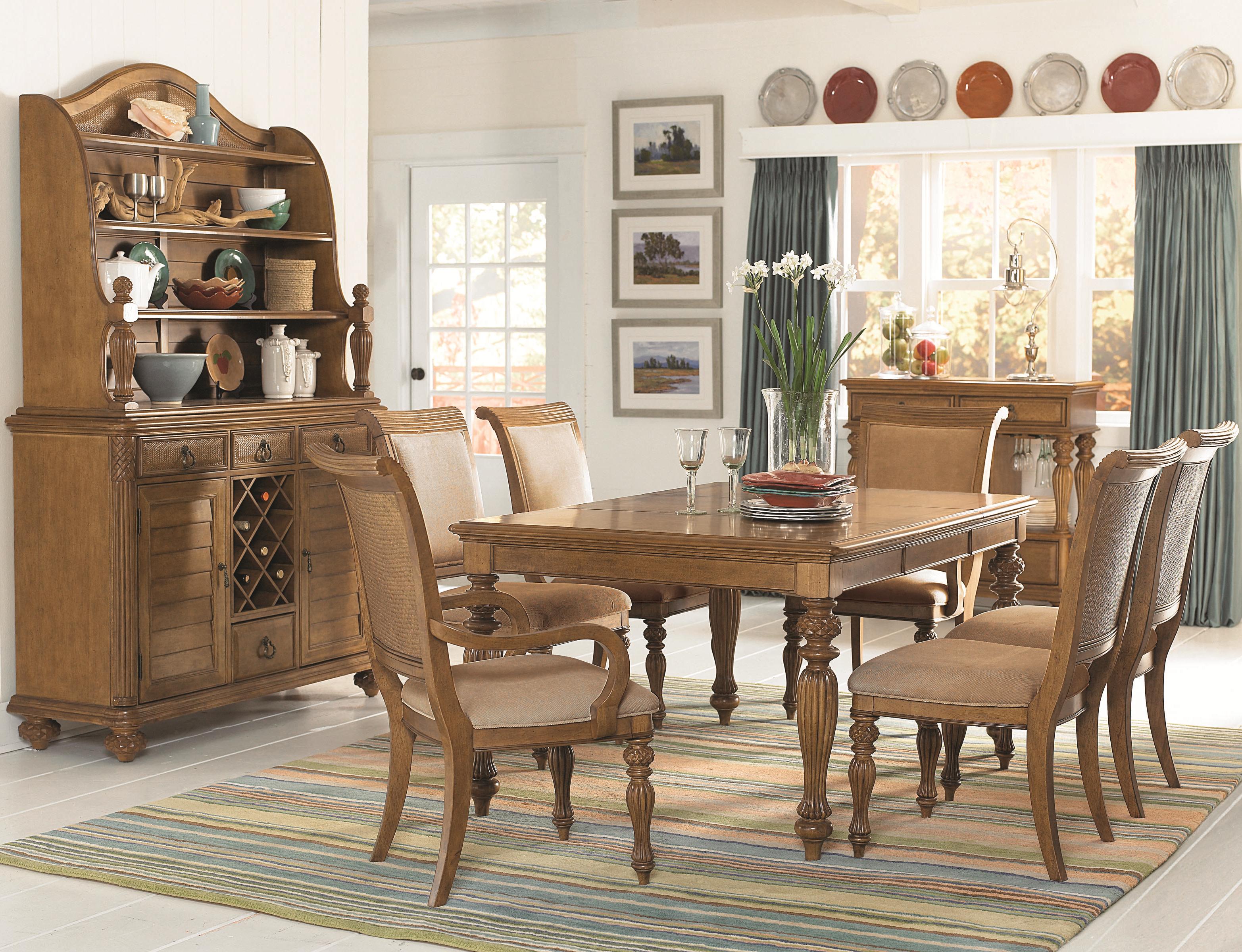 American Drew Grand Isle 079 760 Rectangular Leg Table American Drew Grand Isle 079 760 Rectangular Leg Table
