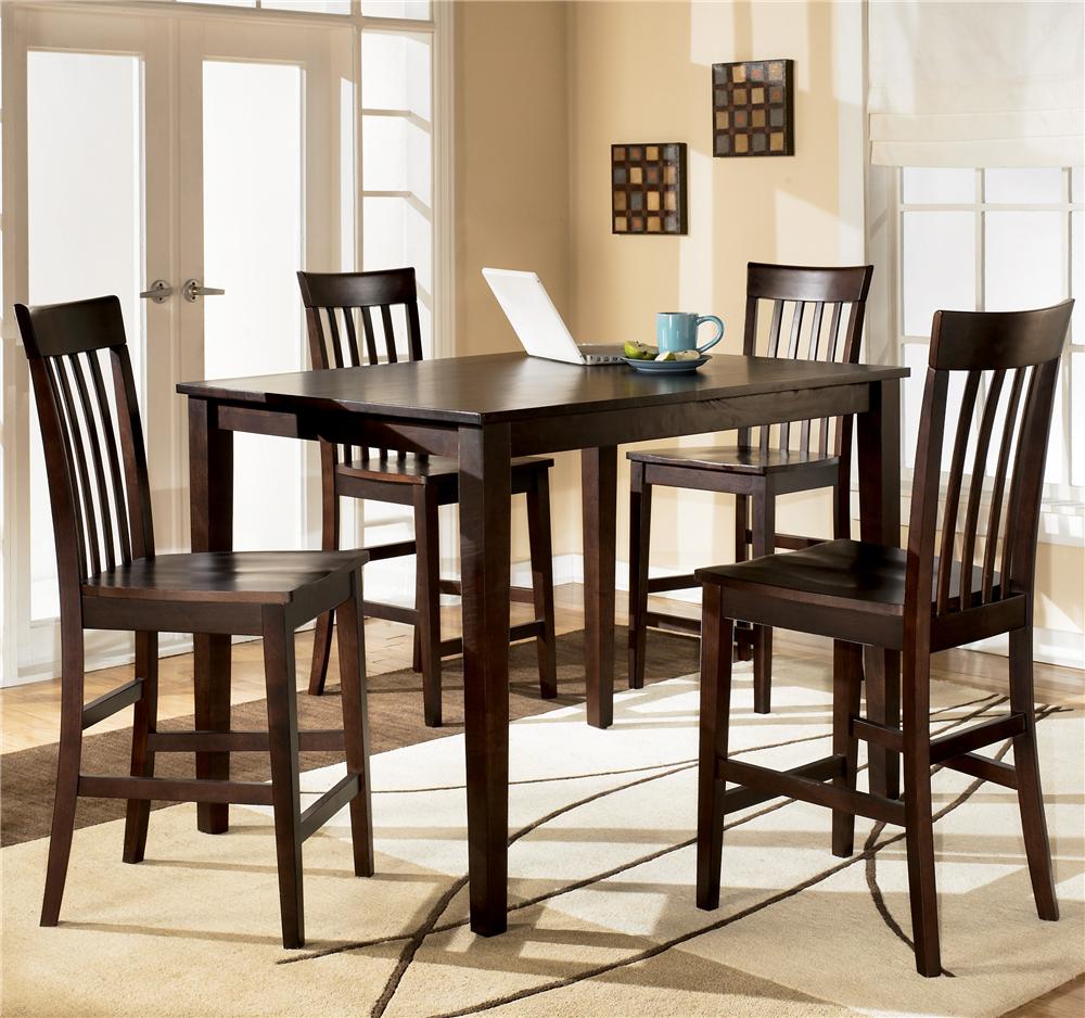 Ashley Furniture Hyland 5-Piece Dining Set with Rectangular Table ... Ashley Furniture Hyland 5-Piece Dining Set with Rectangular Table ...
