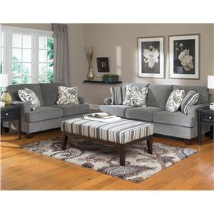 Ashley Furniture Sofa ashley furniture yvette - steel accent chair w/ loose seat cushion Ashley Furniture Sofa ashley furniture yvette - steel accent chair w/ loose seat cushion