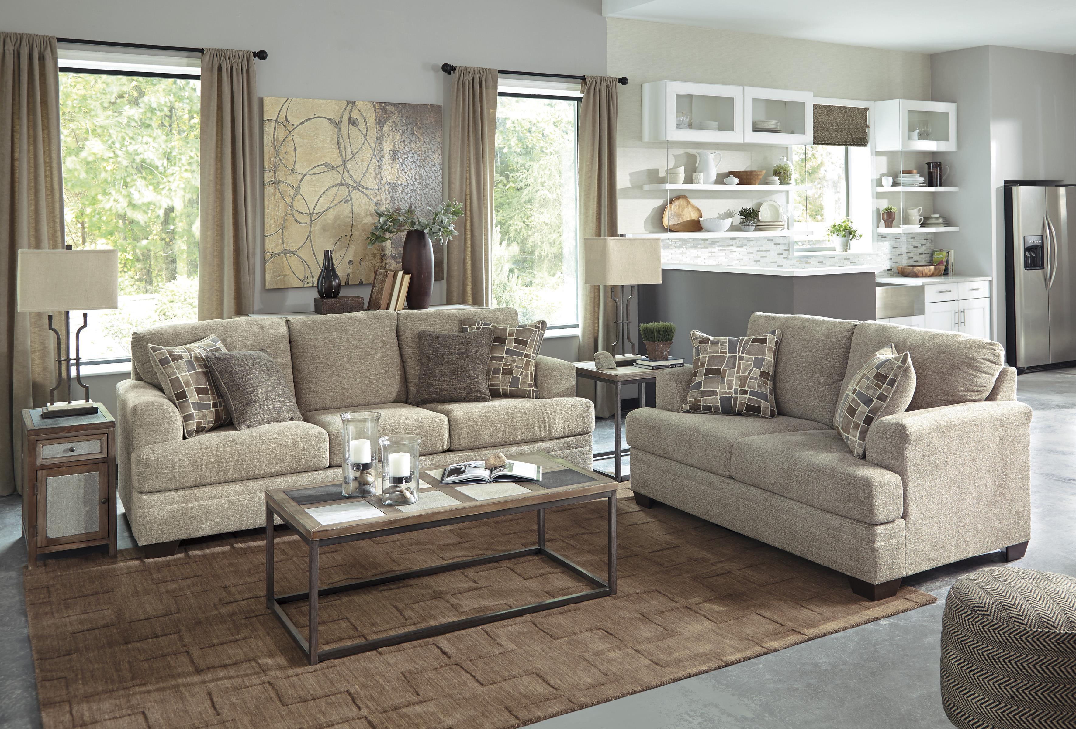 Benchcraft Barrish Contemporary Sofa With Flared Arms Walker S Benchcraft Barrish Contemporary Sofa With Flared Arms Walker S Furniture Spokane Kennewick Tri Cities Wenatchee Coeur D Alene Yakima