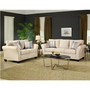 Belfort Essentials Addison Stationary Living Room Group
