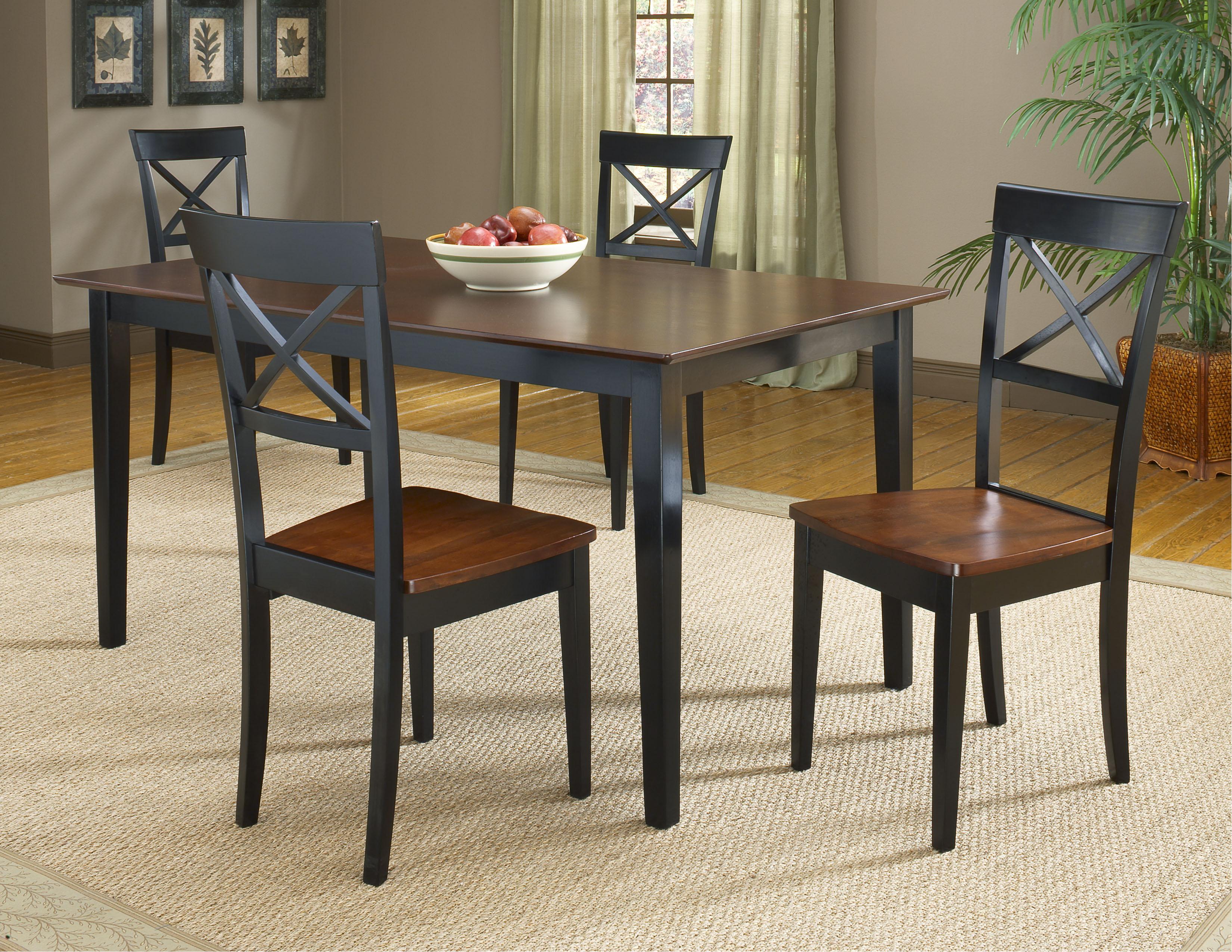 Bernards Jaguar Black/Merlot Dinette Table | Rooms for Less ... Bernards Jaguar Black/Merlot Dinette Table | Rooms for Less ...