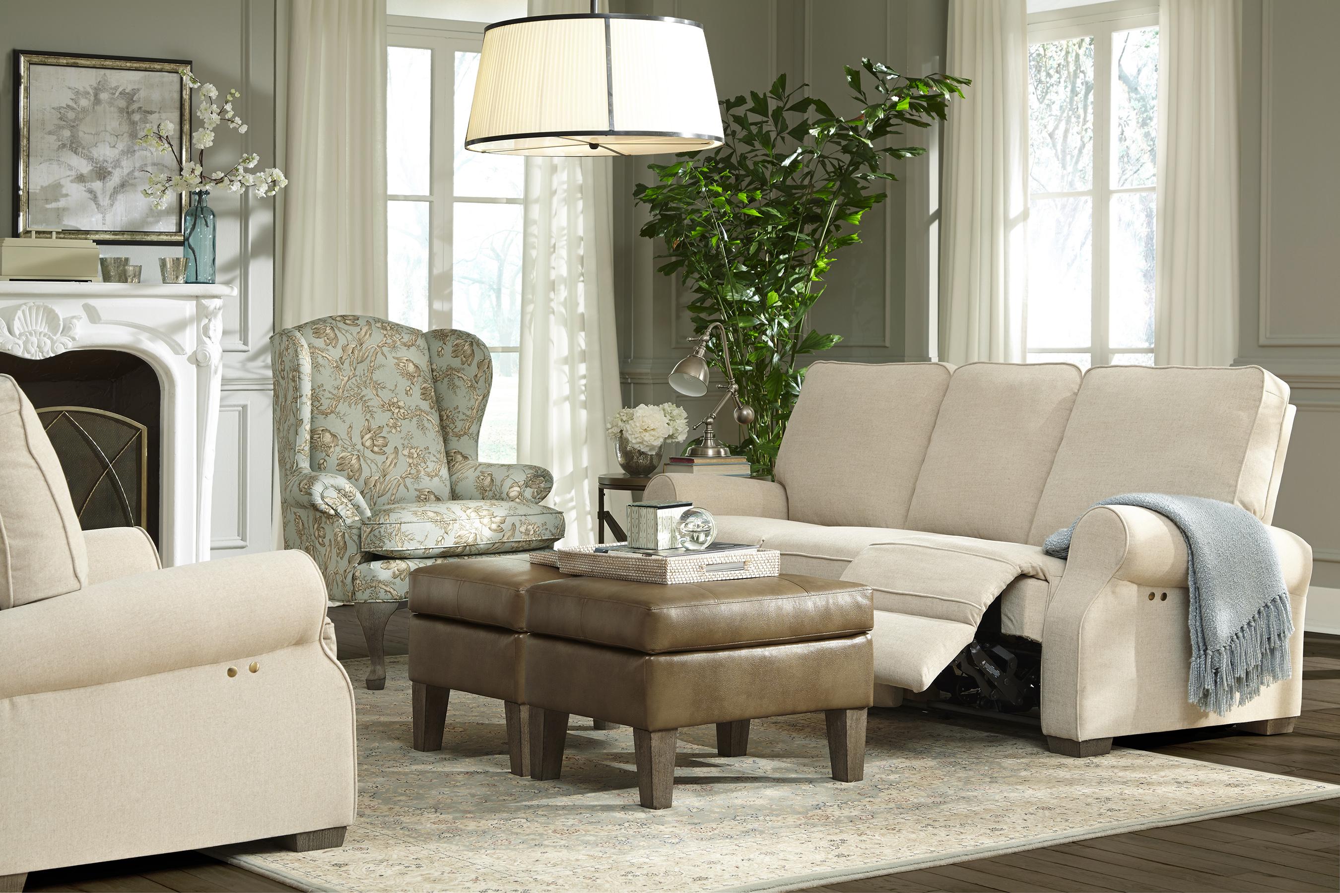 Best Home Furnishings Hattie Traditional Power Reclining Sofa with