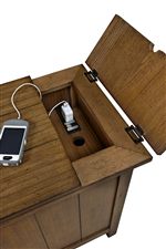 Broyhill Furniture Bethany Square 2 Drawer Nightstand With Usb Select Pieces Include Usb Chargers Electrical Outlets