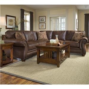 Broyhill Furniture Laramie Recliner With Turned Wood Feet And Nail Broyhill Furniture Laramie Recliner With Turned Wood Feet And Nail Head Trim