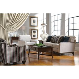 Broyhill Furniture Perspectives Stationary Living Room Group