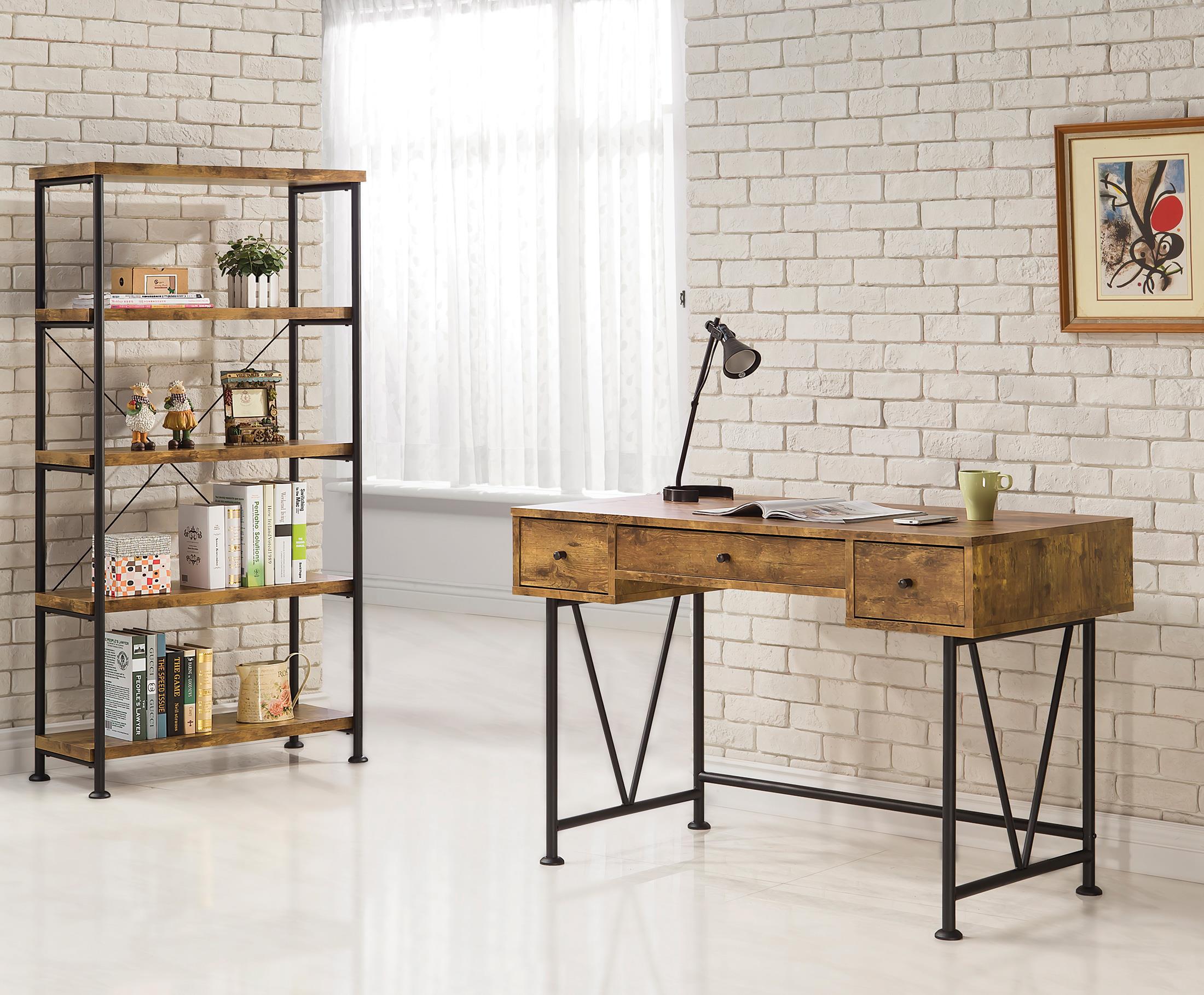 Coaster Barritt Style Writing Desk With 3 Drawers Coaster Barritt Style Writing Desk With 3 Drawers Fine Furniture