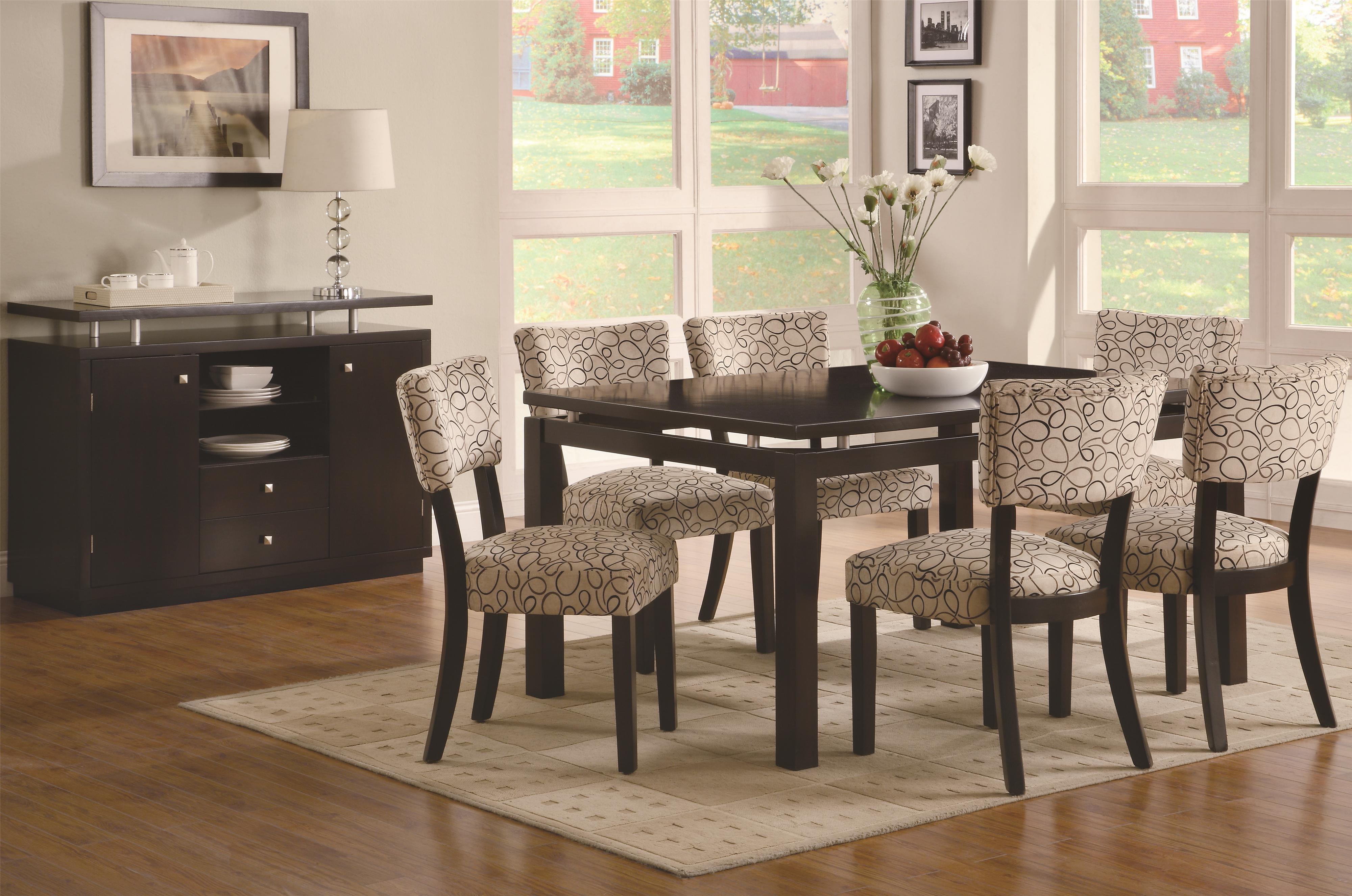 Coaster Libby Rectangular Dining Table With Floating Top Coaster Libby Rectangular Dining Table With Floating Top Fine Furniture