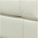 Cream Bonded Leather
