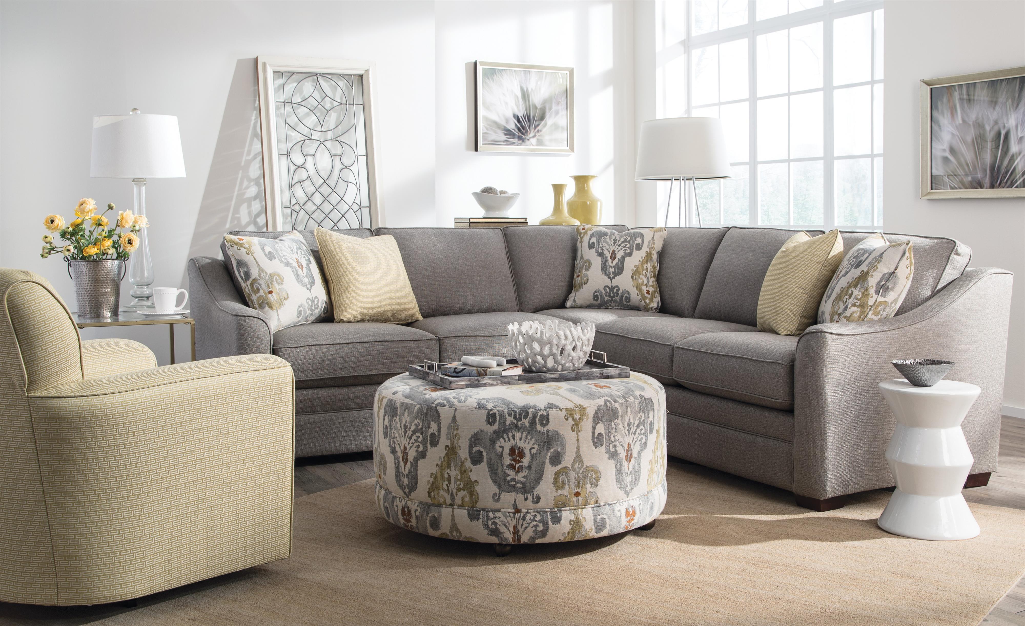 Cozy Life F9 Custom Collection Dancer 3 Piece Sectional W Raf Cozy Life F9 Custom Collection Dancer 3 Piece Sectional W Raf Cuddler Rotmans Sofa Worcester Boston Ma Providence Ri And New England