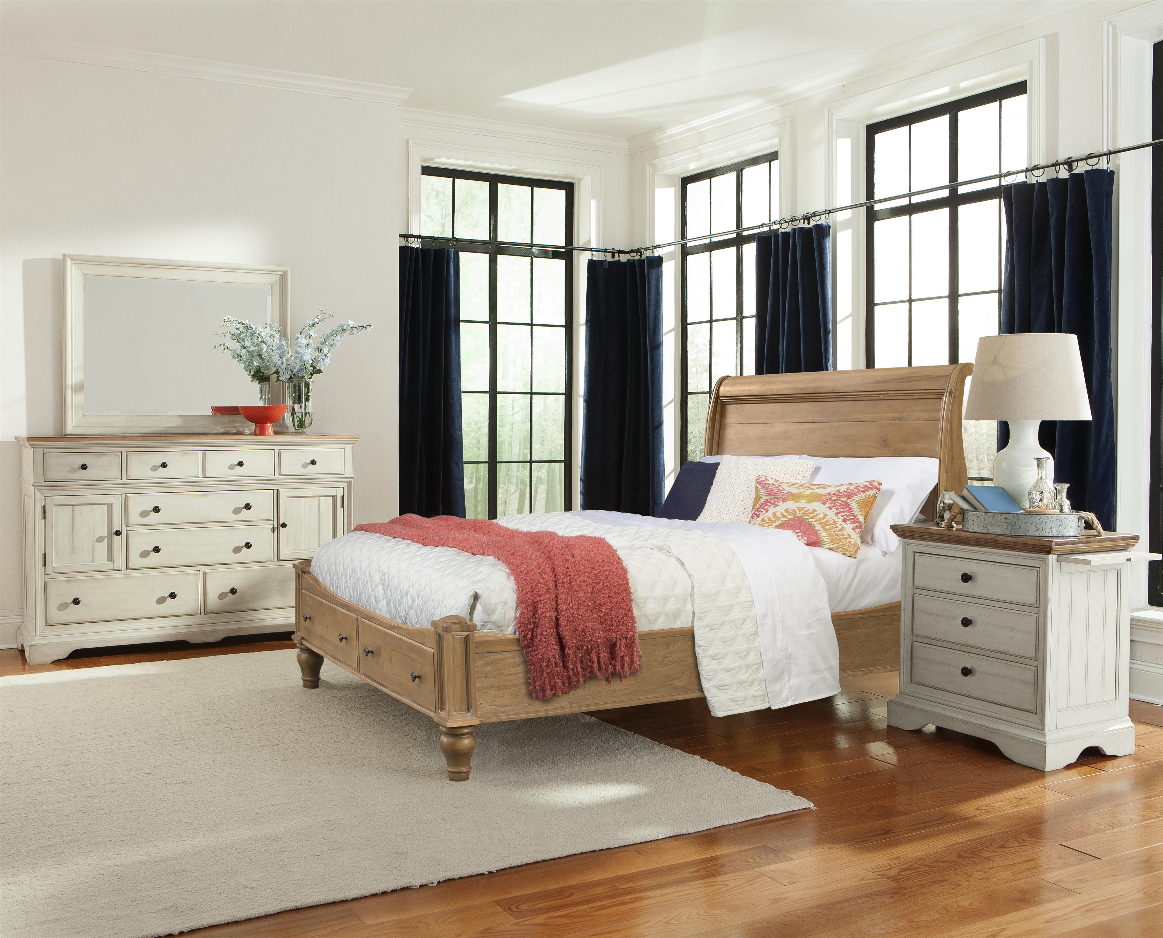 Cresent Fine Furniture Cottage Nightstand W Outlet Wayside Cresent Fine Furniture Cottage Nightstand W Outlet Wayside Night Stands