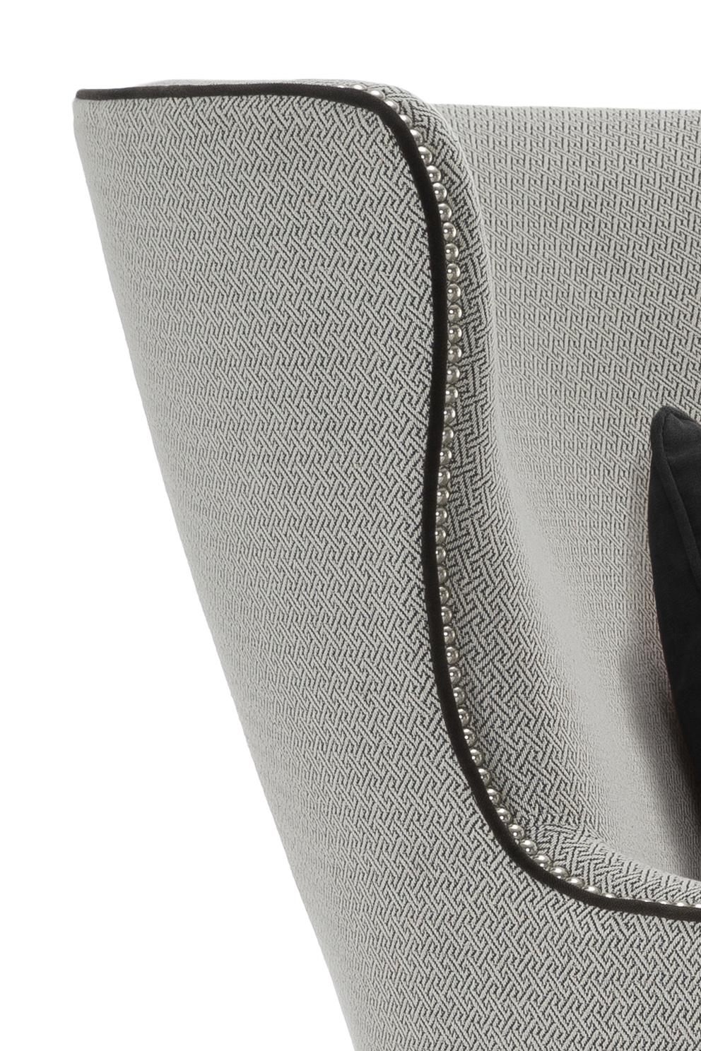 Decor-Rest 2492 Traditional Wing Back Chair with Nailhead Trim | Godby Home Furnishings | Wing Chairs Noblesville, Carmel, Avon, Indianapolis, Indiana